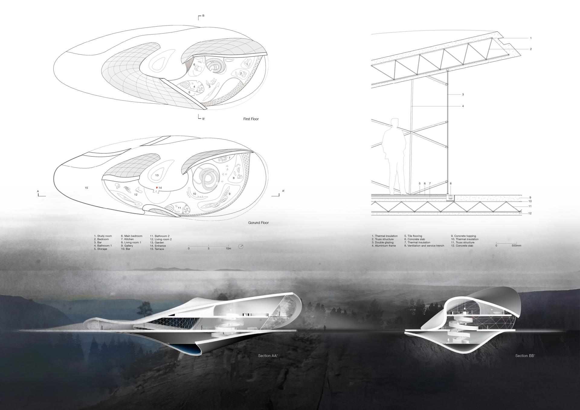 London Design Awards Winner - The Cloud Flow House 