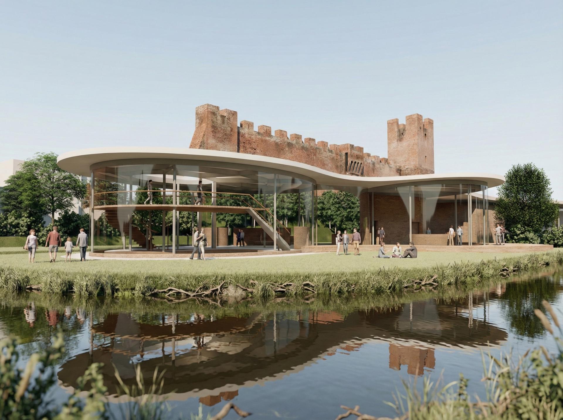 London Design Awards Winner - Community Center:  Into the Castelfranco Town 