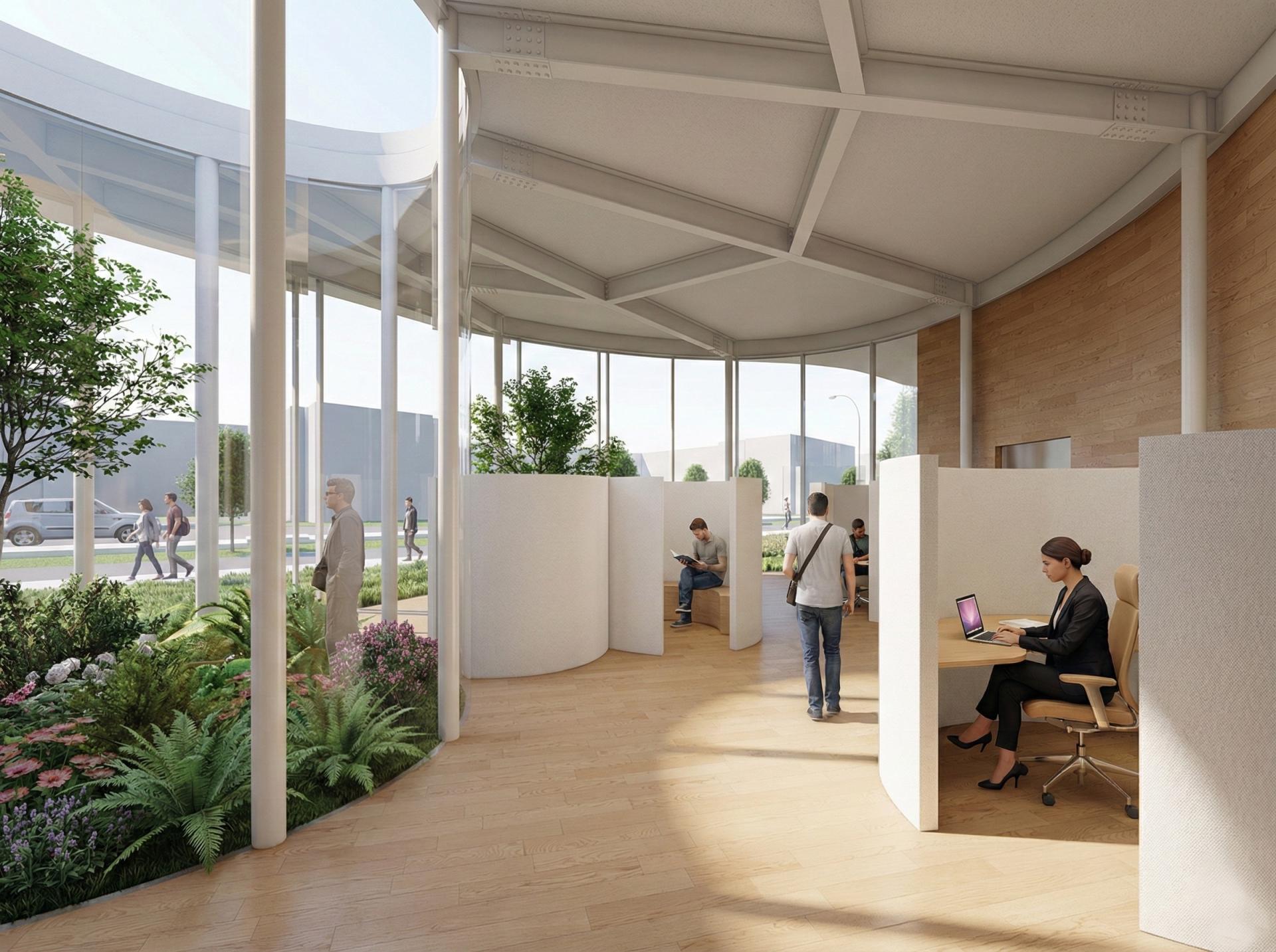 London Design Awards Winner - Community Center:  Into the Castelfranco Town 