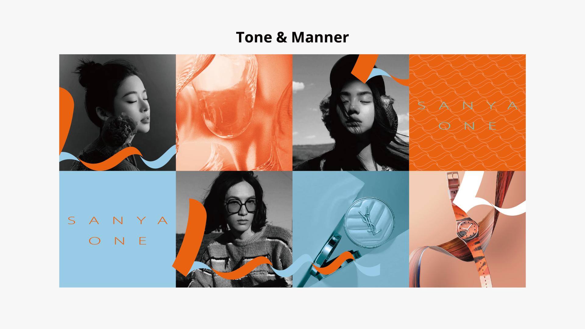London Design Awards Winner - SANYA ONE Brand Identity System Design