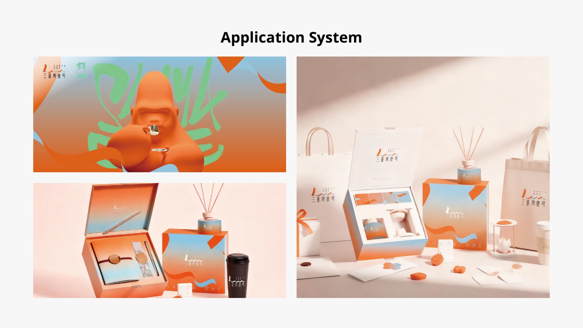 London Design Awards Winner - SANYA ONE Brand Identity System Design