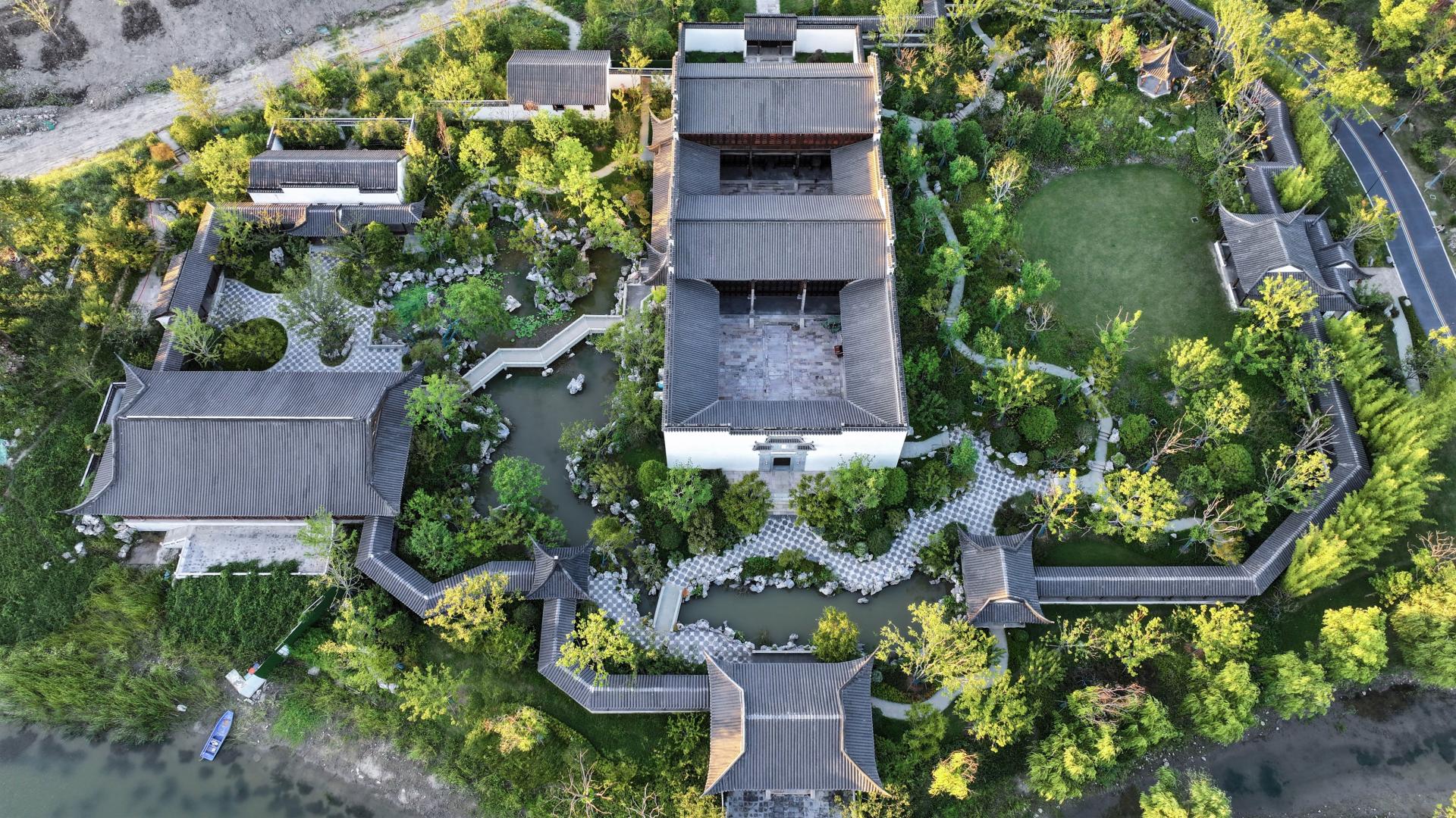 London Design Awards Winner - Shanghai West Bund Natural Art Park - Jiangnan Hui