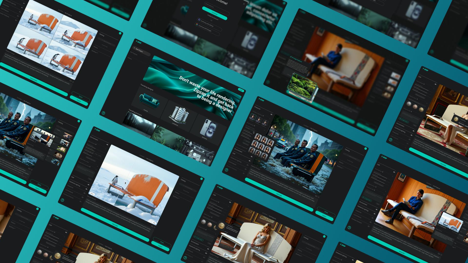 London Design Awards Winner - ZipZap: From Prompts to Sliders