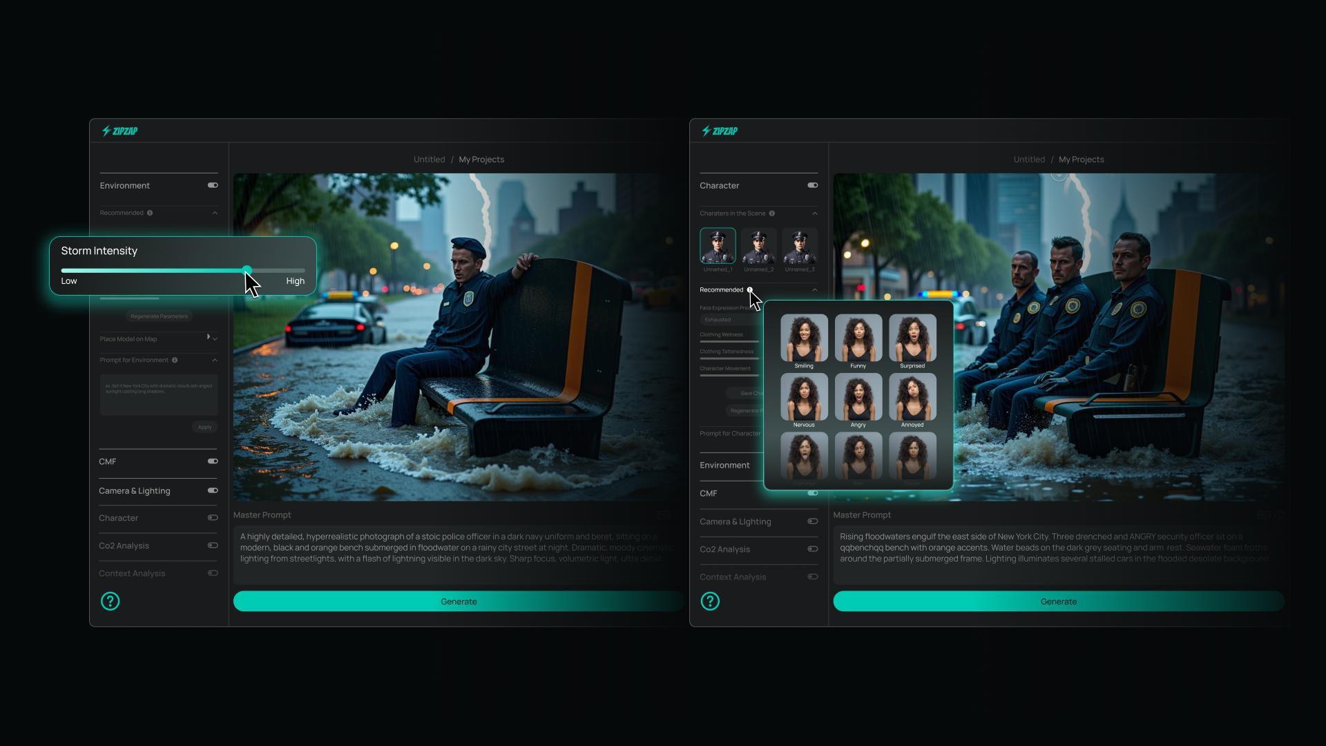 London Design Awards Winner - ZipZap: From Prompts to Sliders