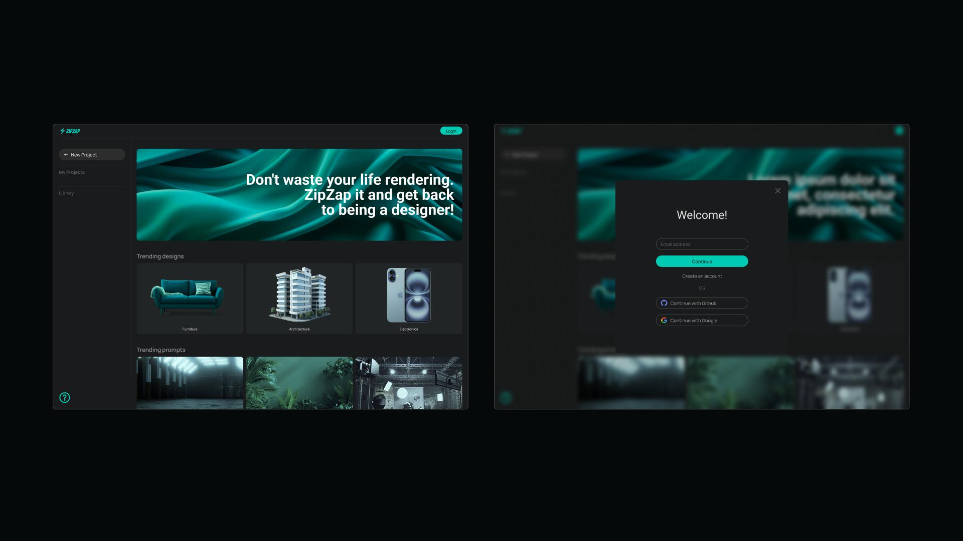 London Design Awards Winner - ZipZap: From Prompts to Sliders