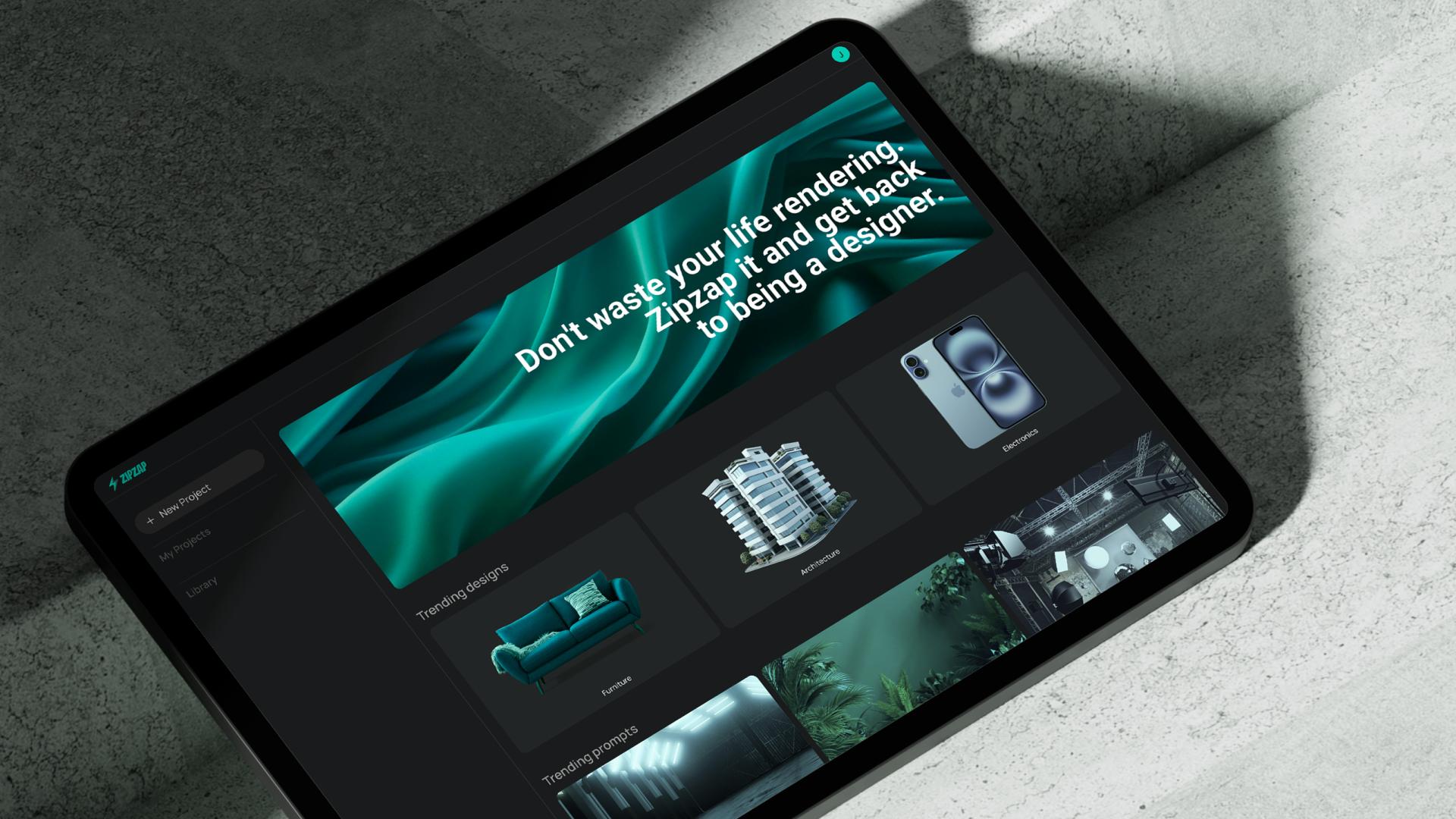 London Design Awards Winner - ZipZap: From Prompts to Sliders