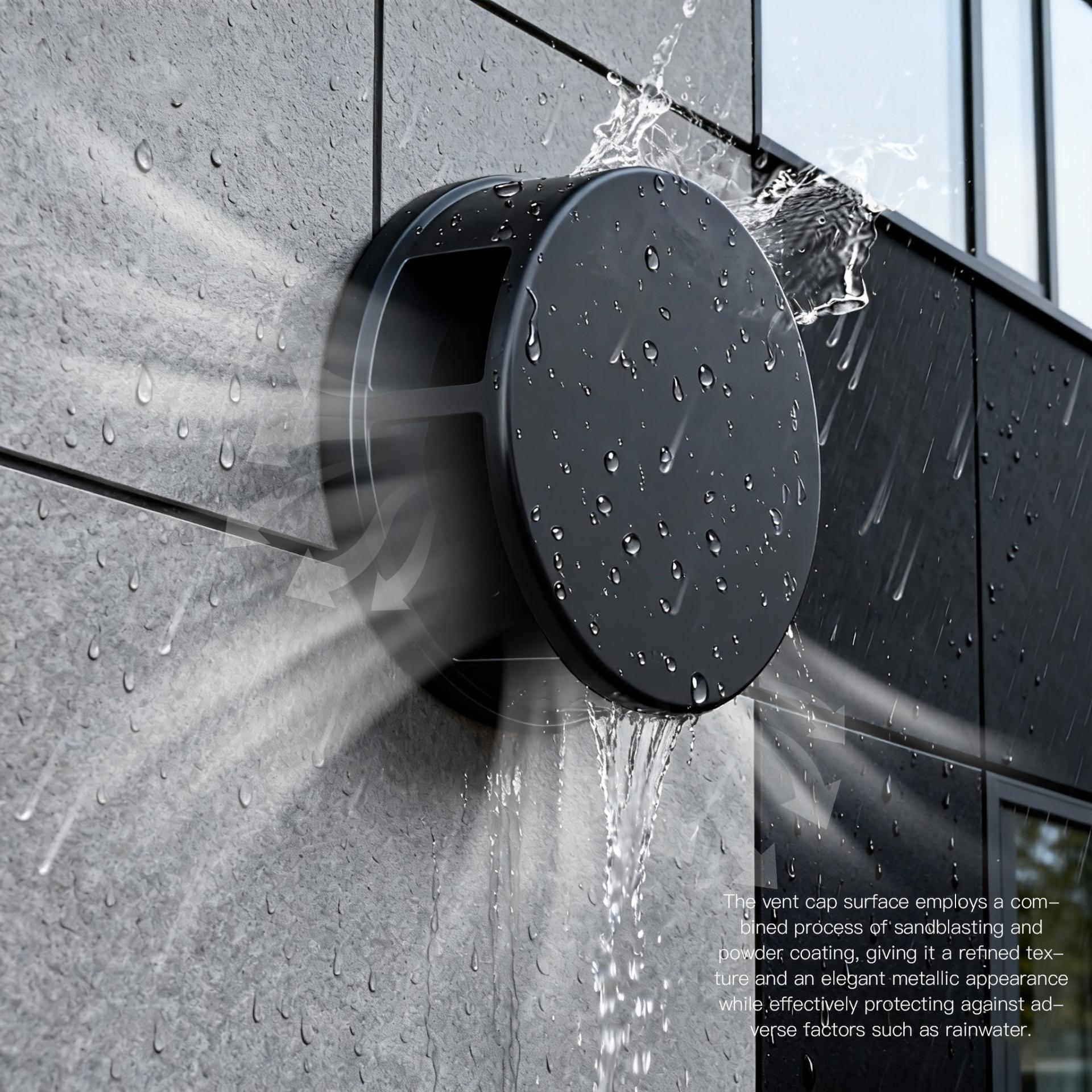 London Design Awards Winner - Stainless steel vent