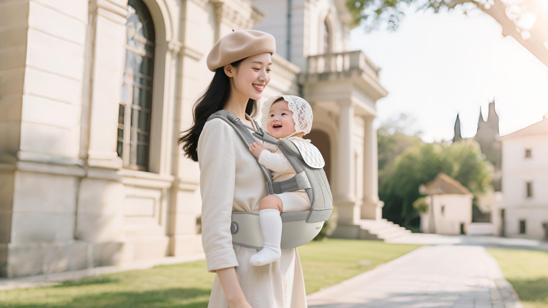 London Design Awards Winner - Easy-Style Baby Hip Seat Carrier