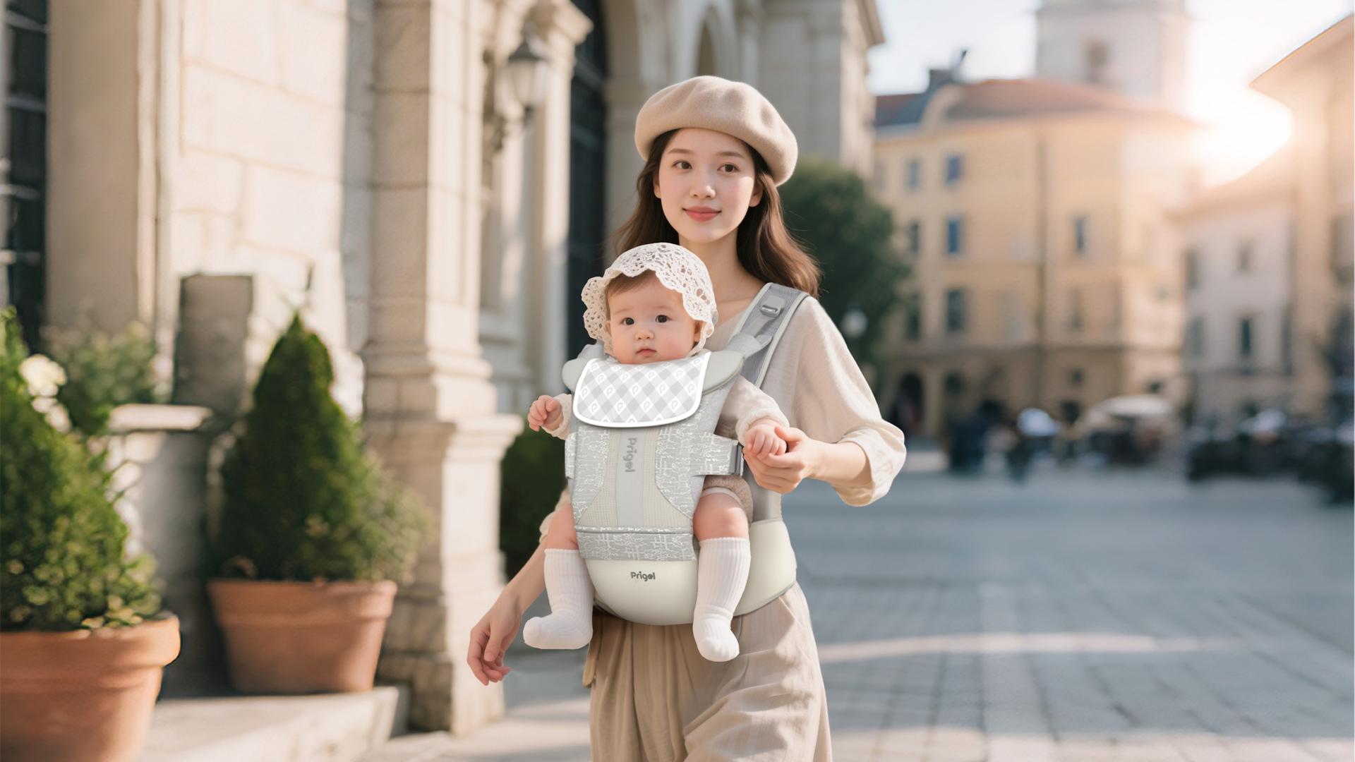 London Design Awards Winner - Easy-Style Baby Hip Seat Carrier
