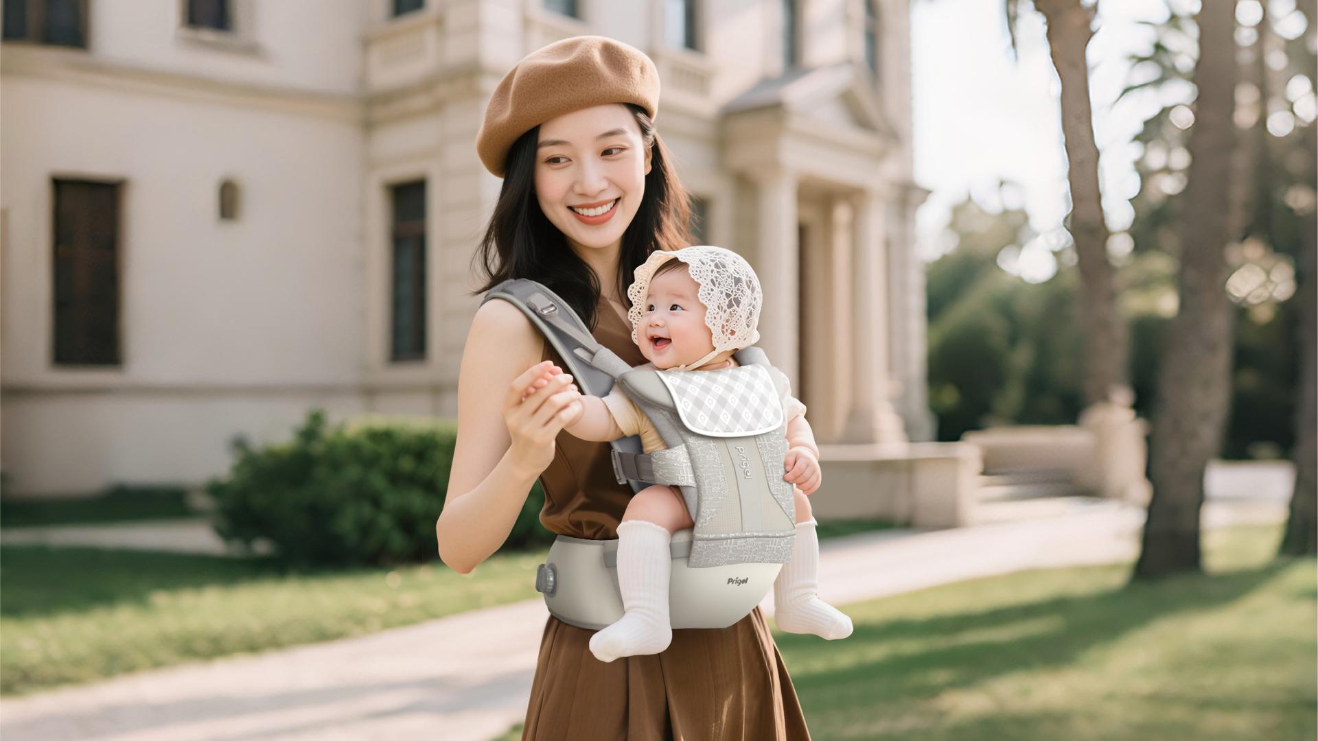London Design Awards Winner - Easy-Style Baby Hip Seat Carrier
