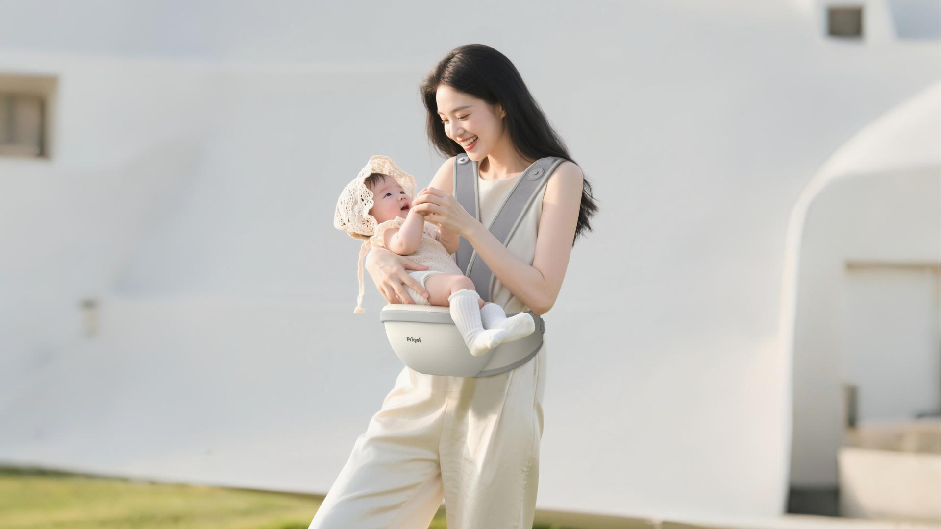 London Design Awards Winner - Easy-Style Baby Hip Seat Carrier