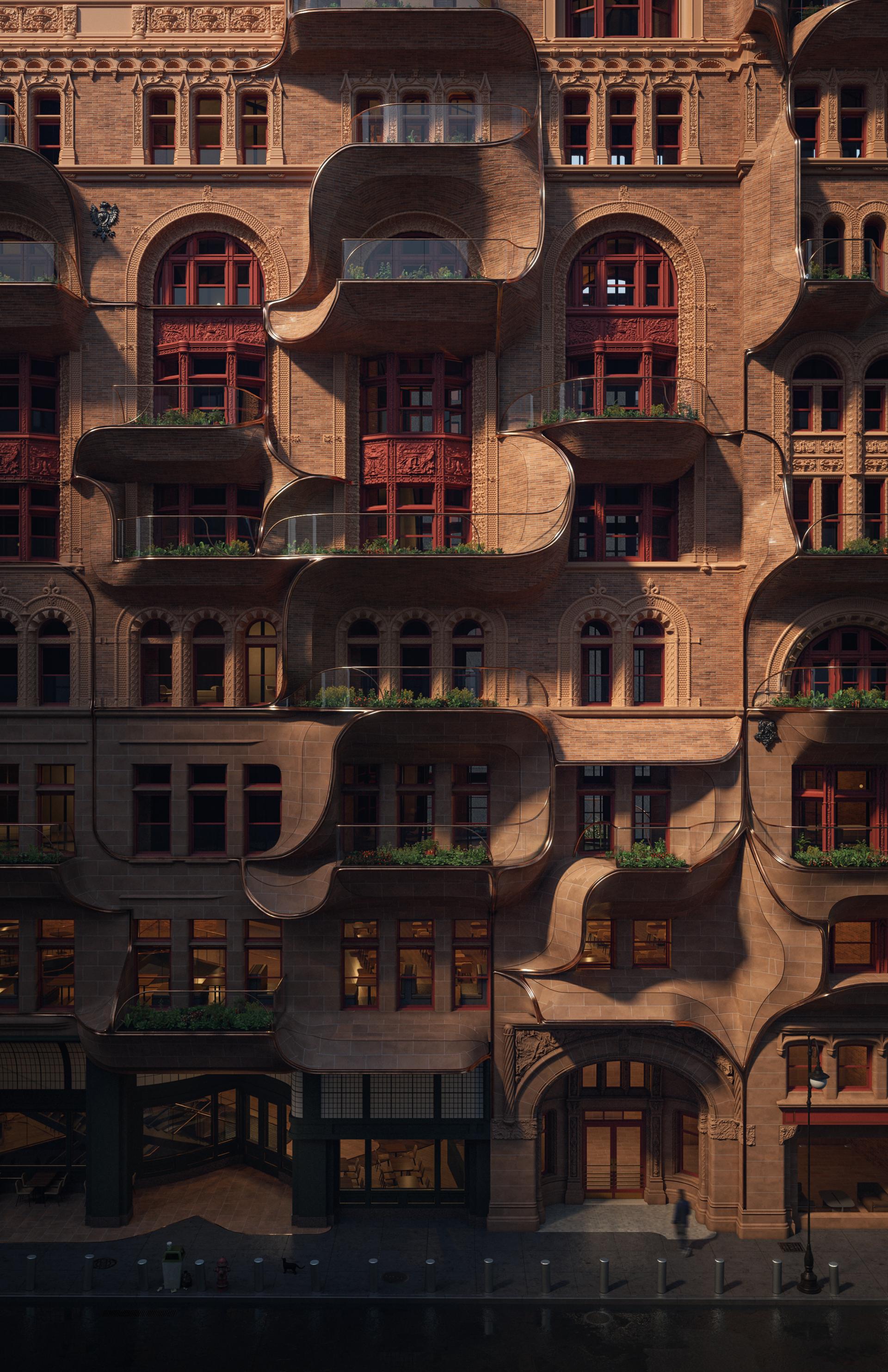 London Design Awards Winner - Dissolving Corbin Building