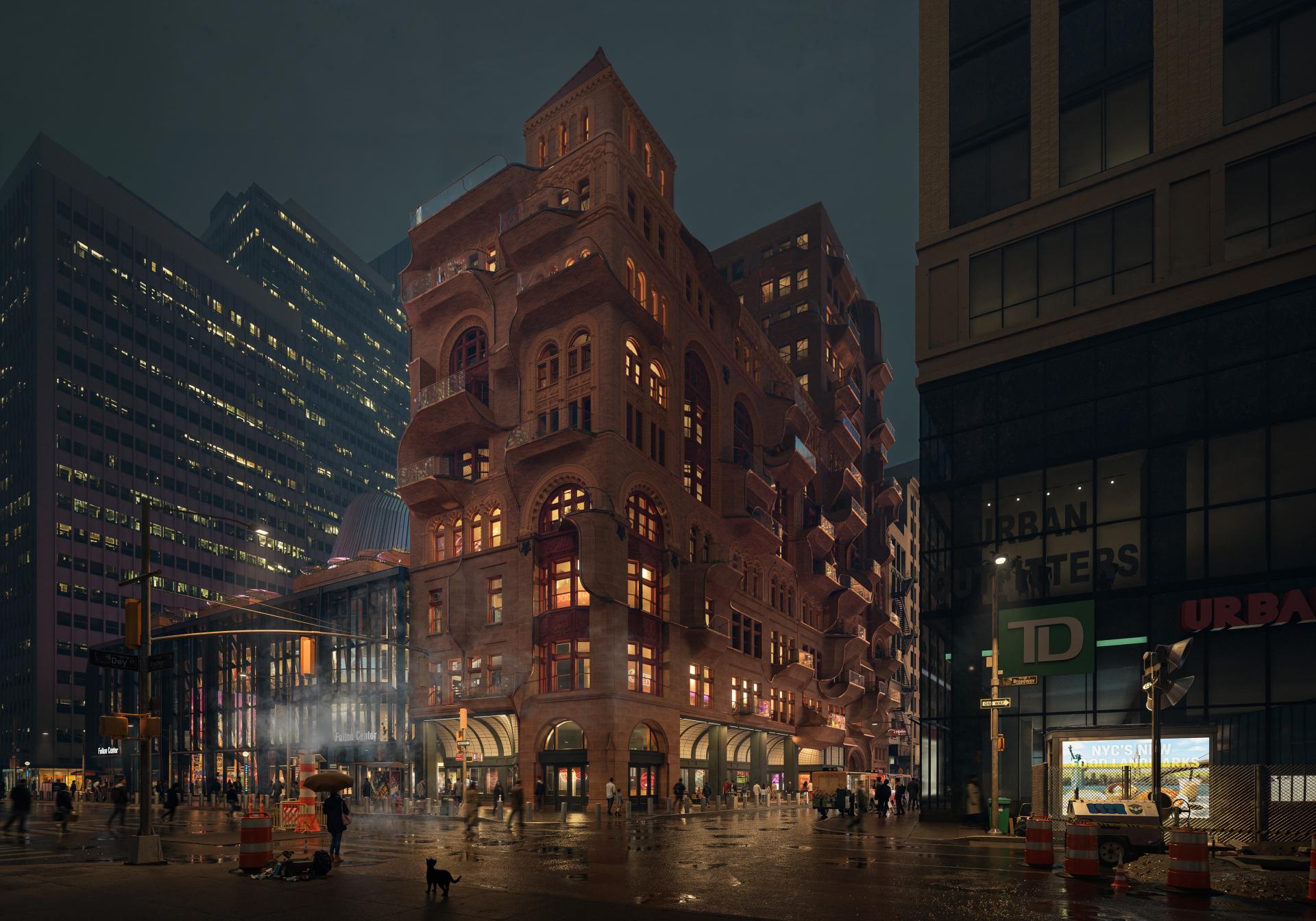London Design Awards Winner - Dissolving Corbin Building