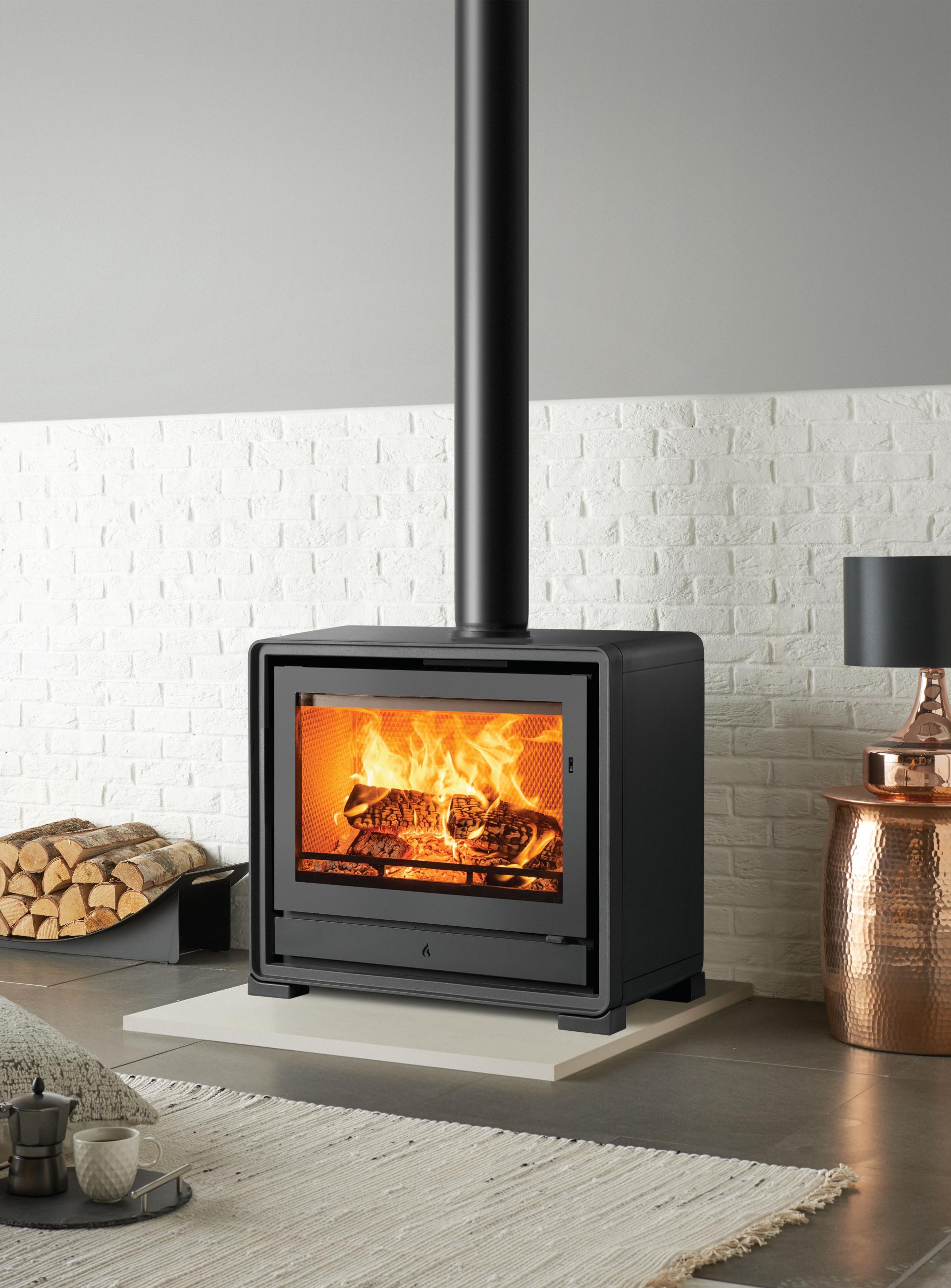 London Design Awards Winner - Stovax Riva2 Freestanding