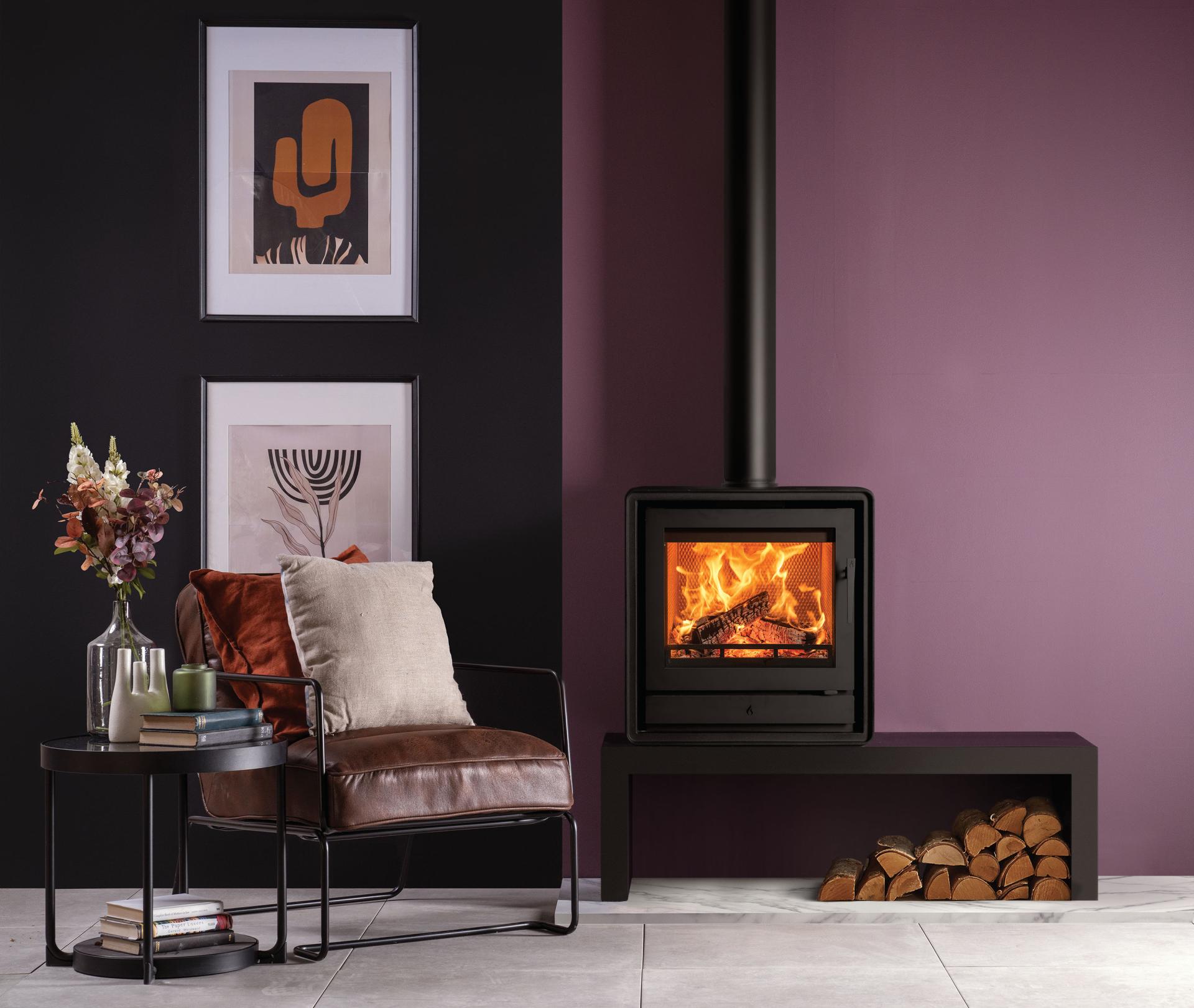 London Design Awards Winner - Stovax Riva2 Freestanding