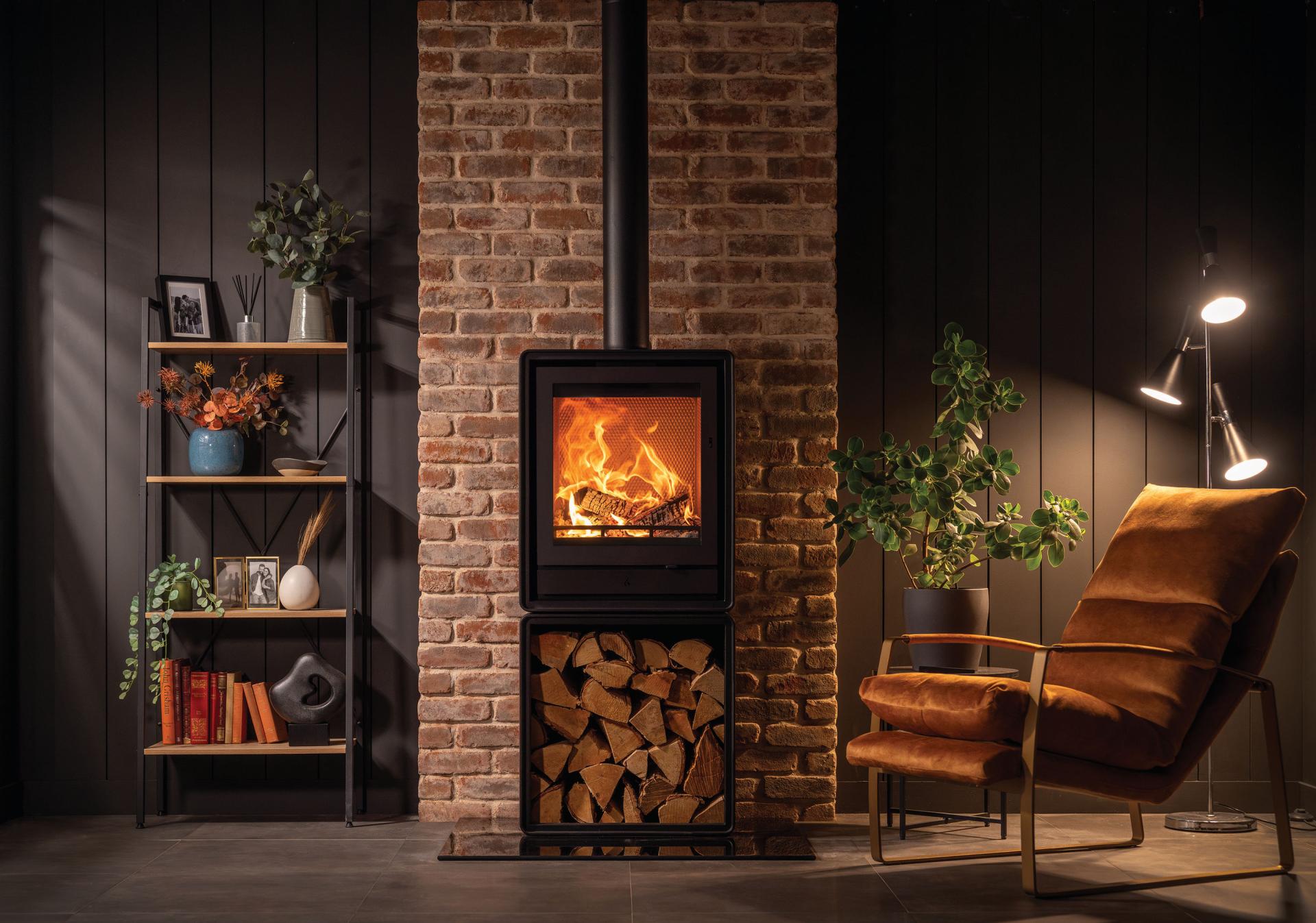 London Design Awards Winner - Stovax Riva2 Freestanding