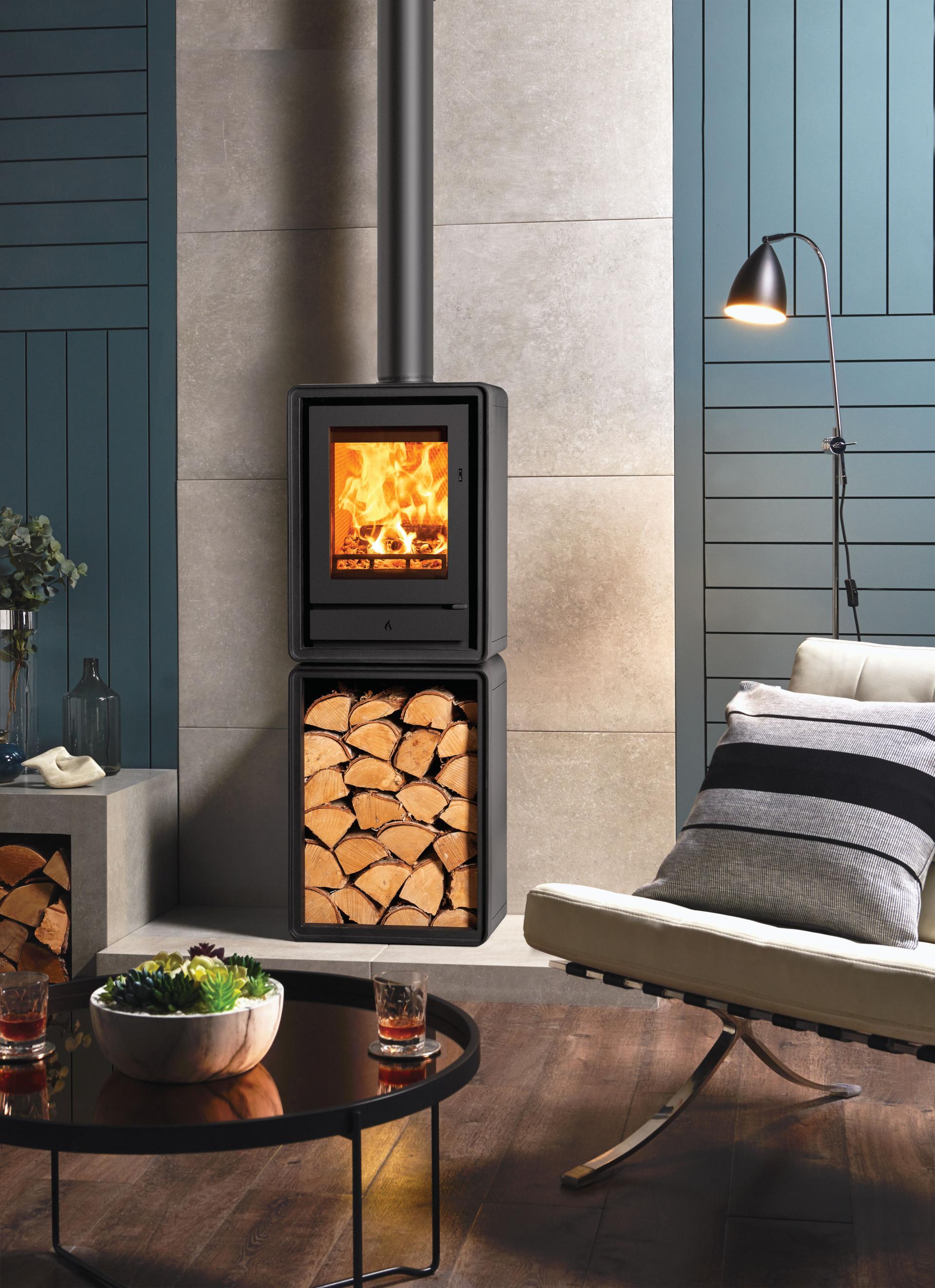 London Design Awards Winner - Stovax Riva2 Freestanding
