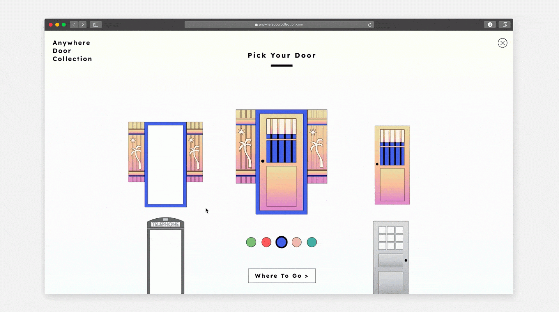 London Design Awards Winner - Anywhere Door Collection