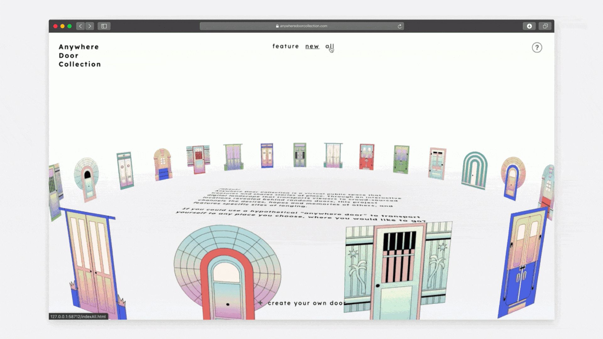 London Design Awards Winner - Anywhere Door Collection