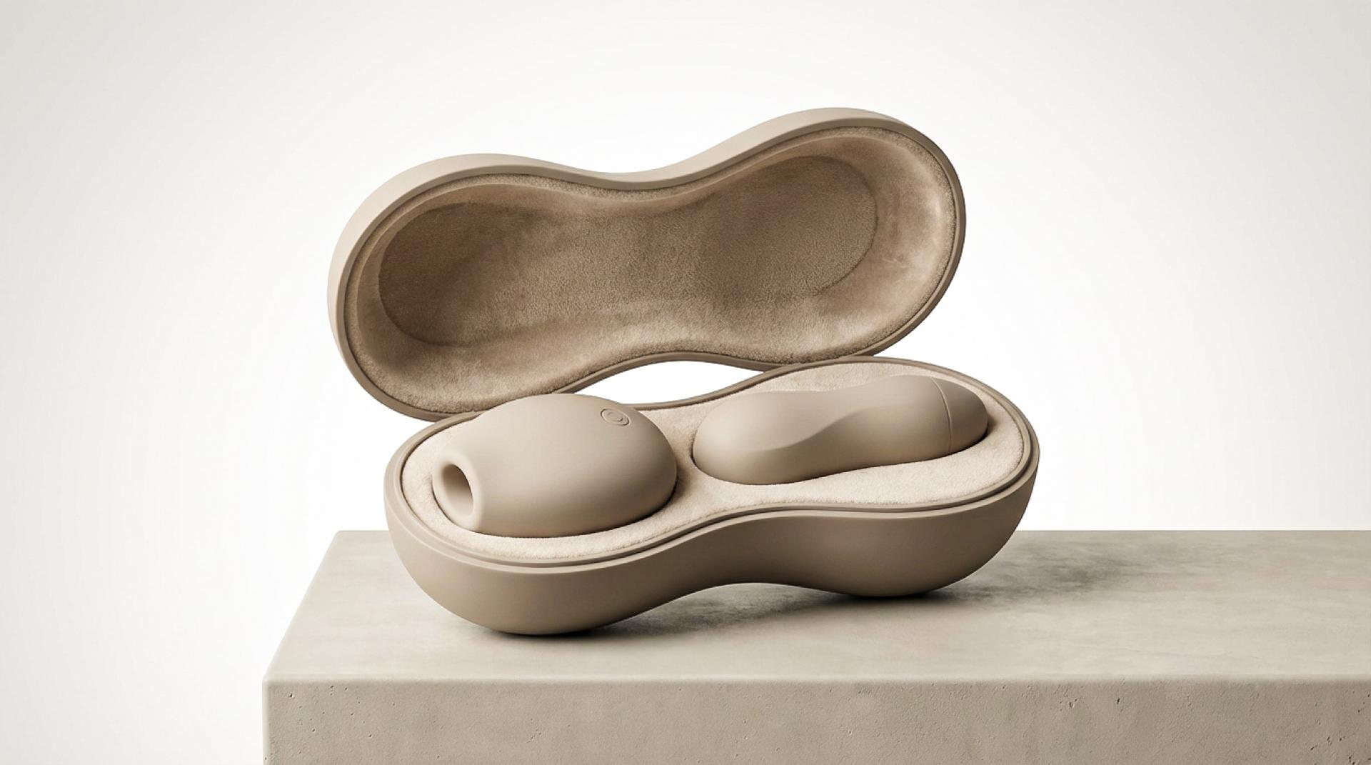 London Design Awards Winner - Peanut: A Biomimetic Female Sex Toy Design