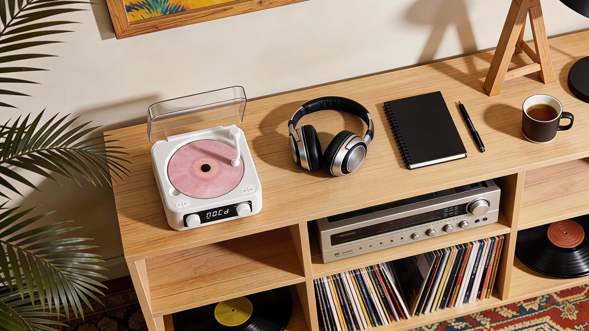 London Design Awards Winner - RetroAudio Top-loading CD player