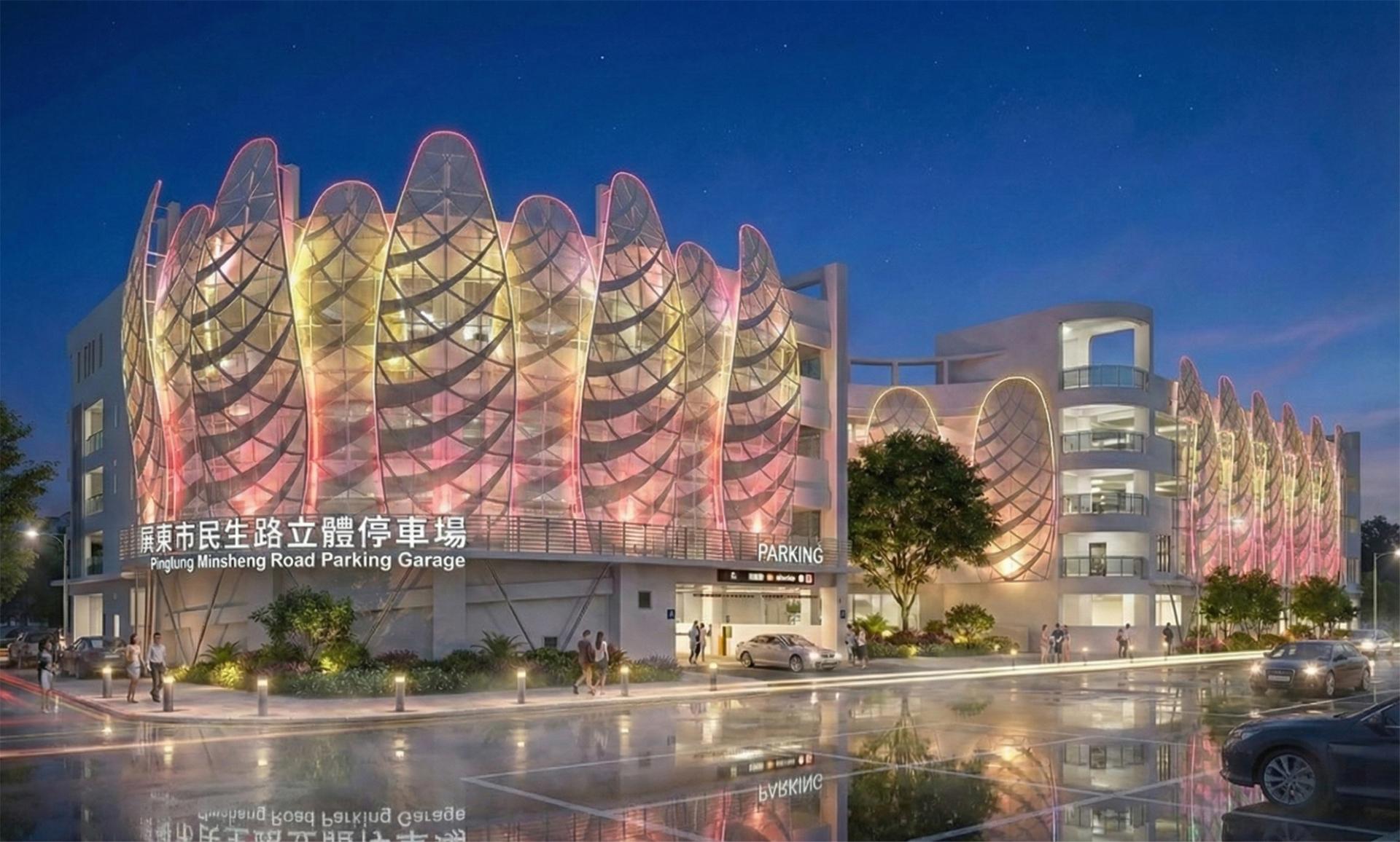 London Design Awards Winner - The Urban Lotus: A Sustainable Mobility Hub in Pingtung