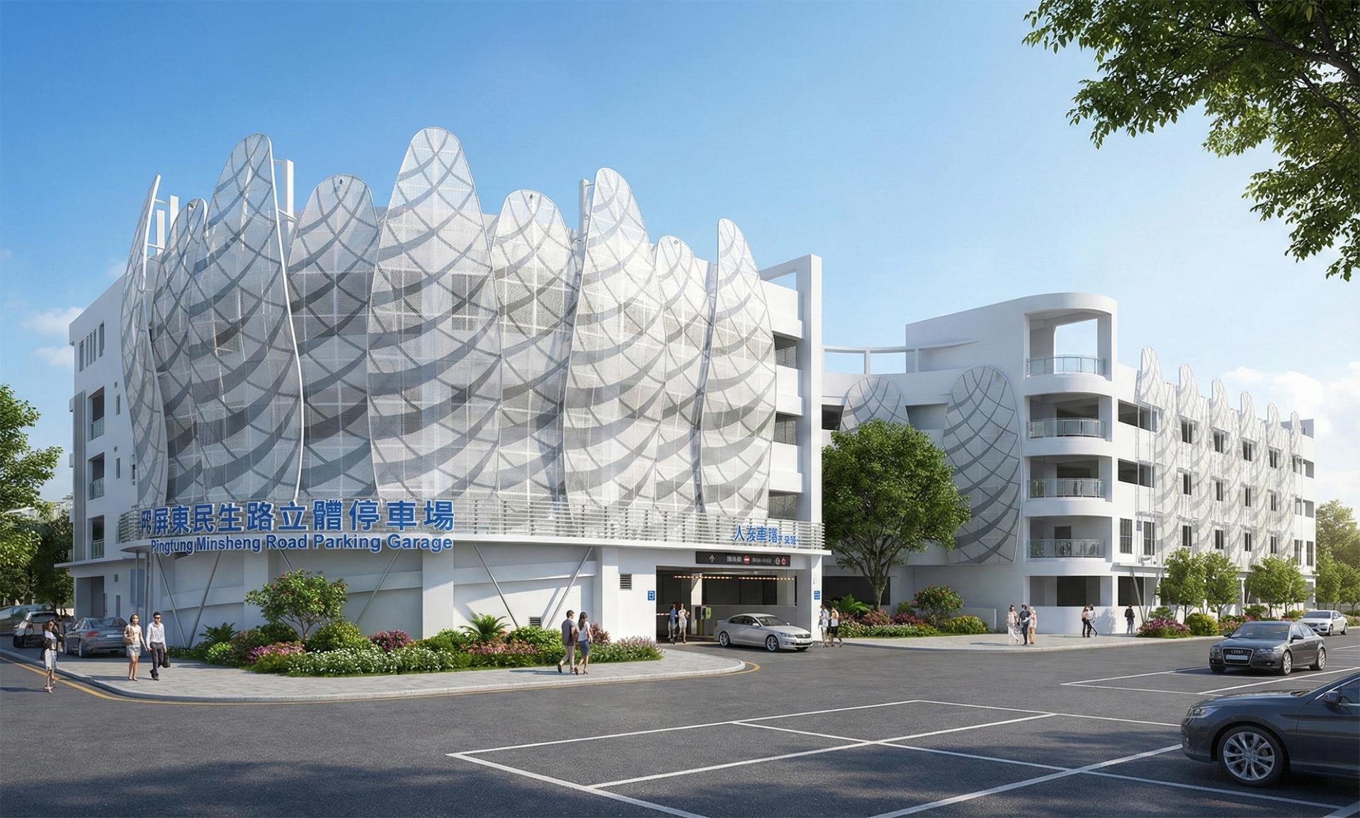 London Design Awards Winner - The Urban Lotus: A Sustainable Mobility Hub in Pingtung