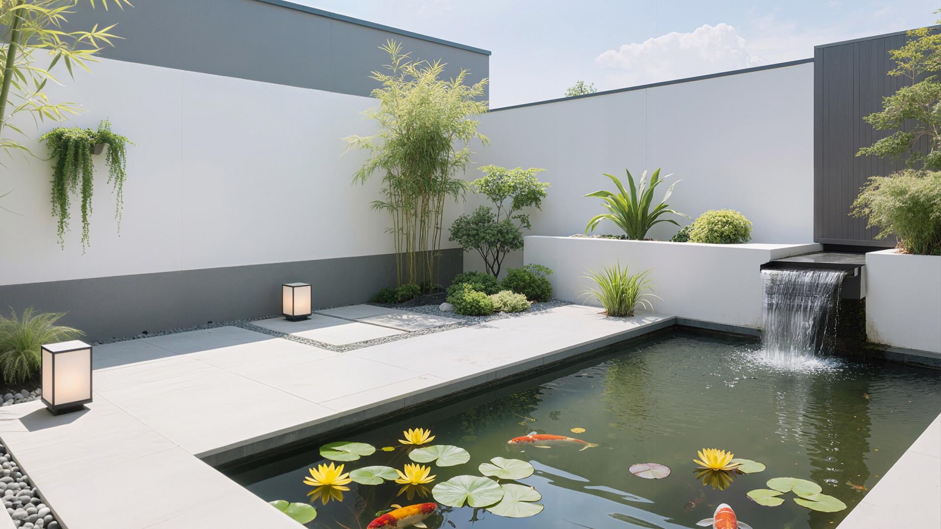 London Design Awards Winner - 55W Solar Stainless Steel Waterfall Pump System