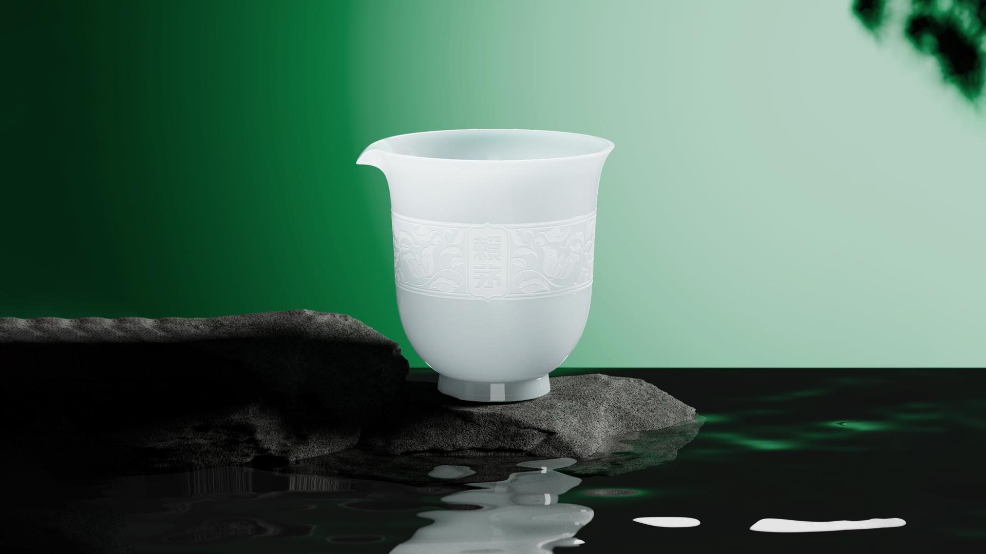 London Design Awards Winner - Lai Mao tea set gift box set and Ti Lian Xin trust peers