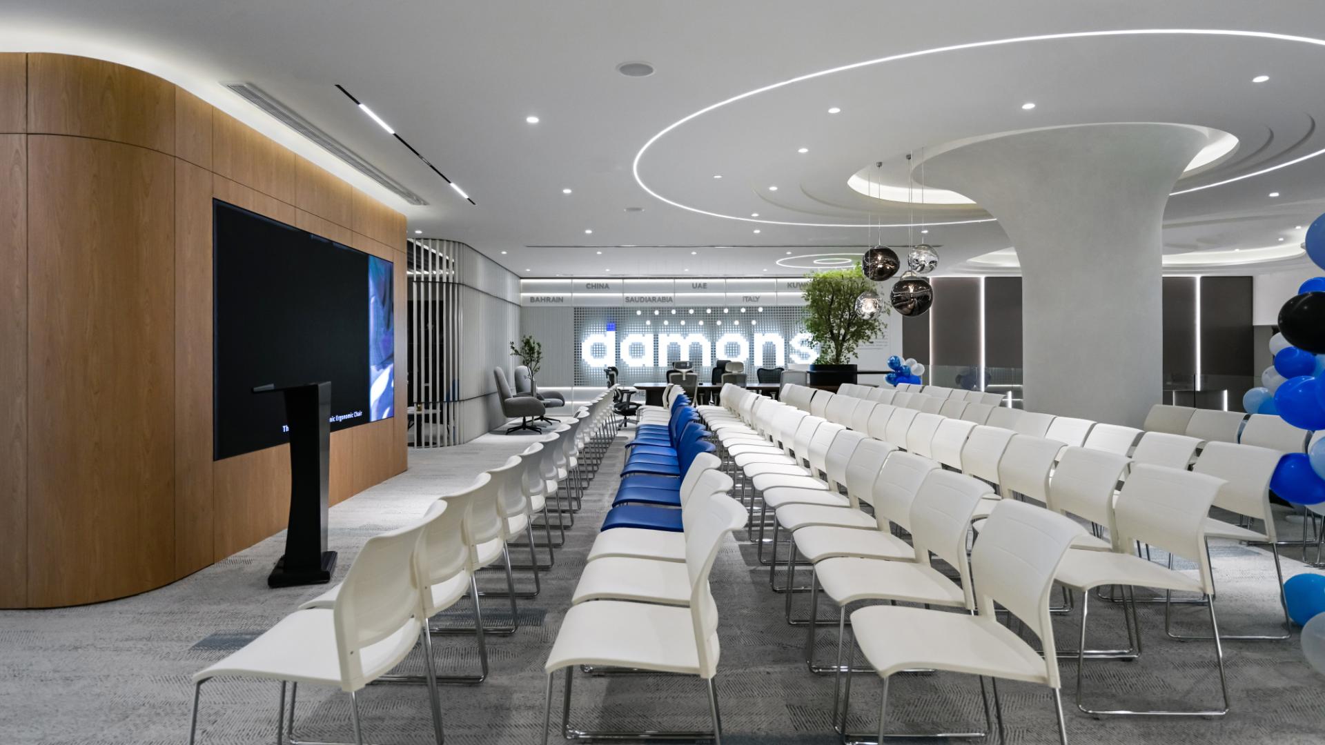 London Design Awards Winner - Damons Ripples | A Fluid Oasis for Agile Working