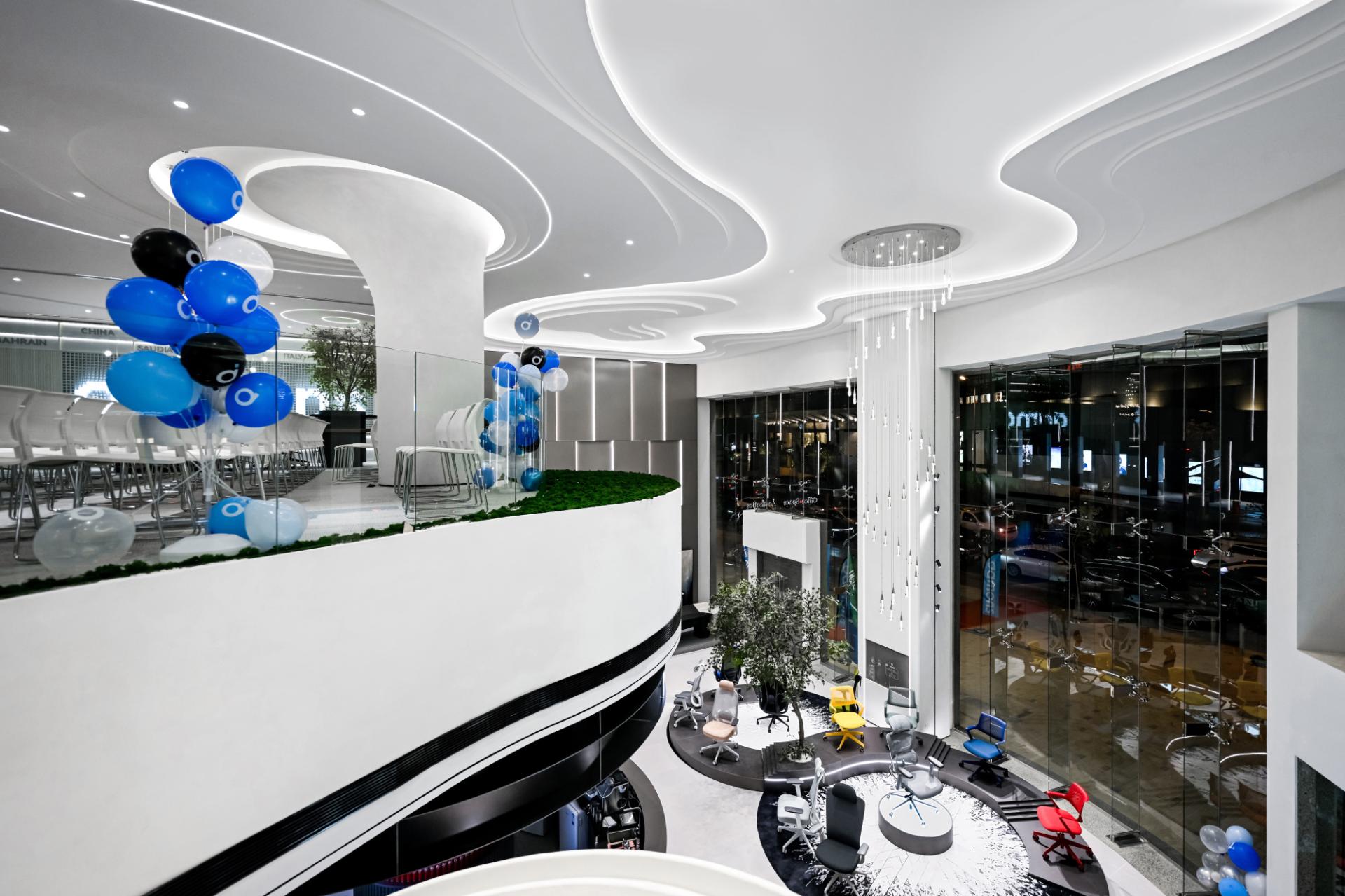 London Design Awards Winner - Damons Ripples | A Fluid Oasis for Agile Working
