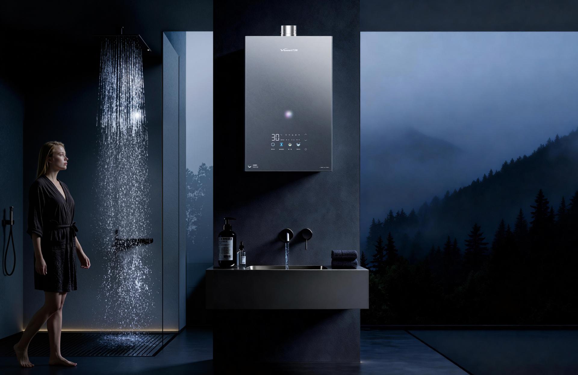 London Design Awards Winner - Moonstone High-Flow Gas Water Heater