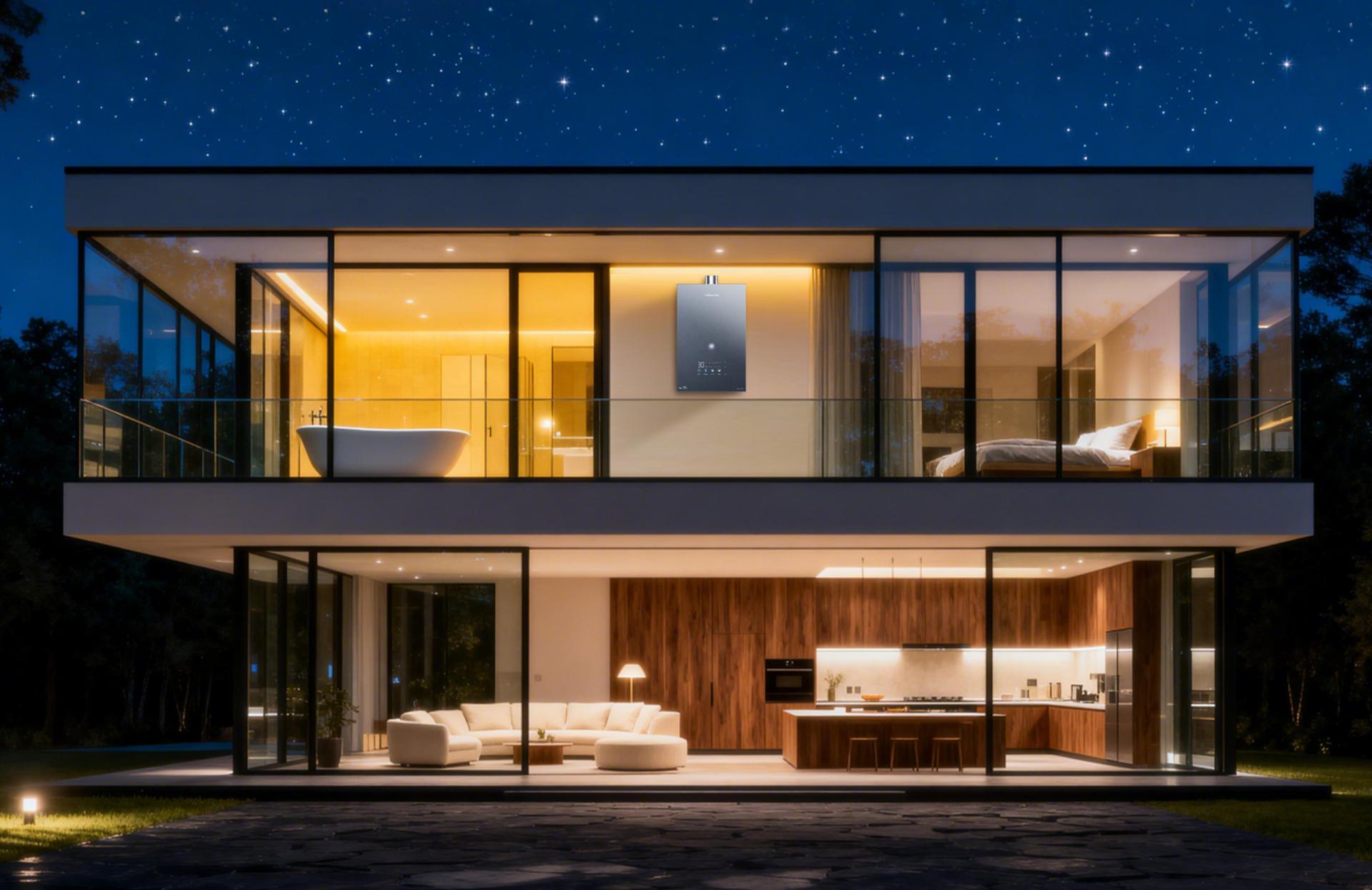 London Design Awards Winner - Moonstone High-Flow Gas Water Heater