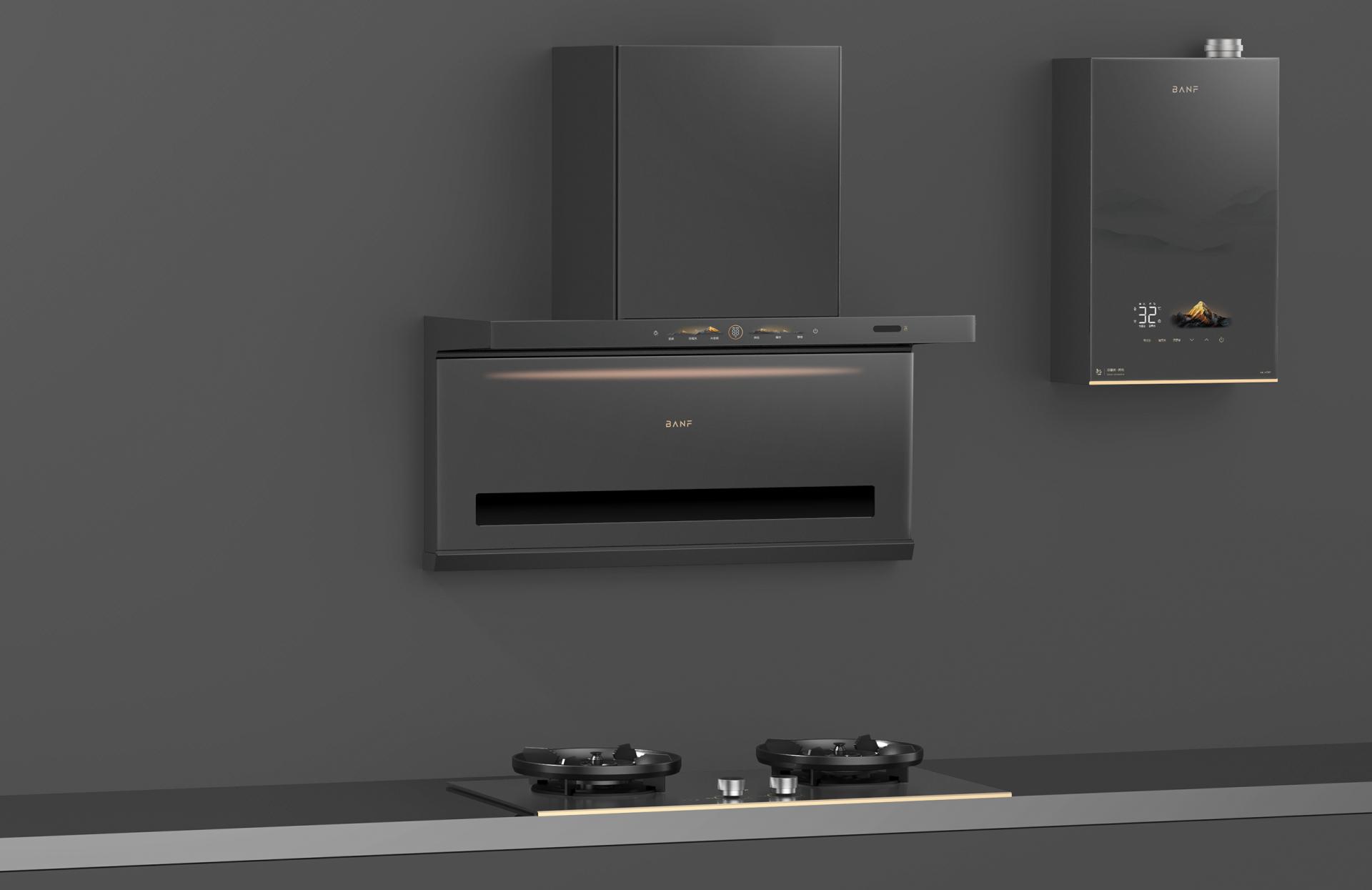 London Design Awards Winner - Vanward Light Luxury Golden Mountain Series
