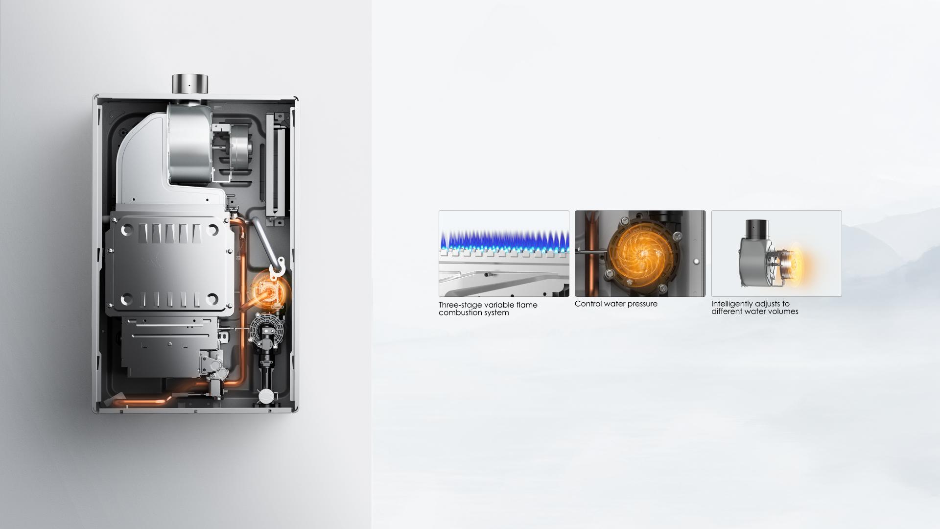 London Design Awards Winner - InkFlow Gas Water Heater