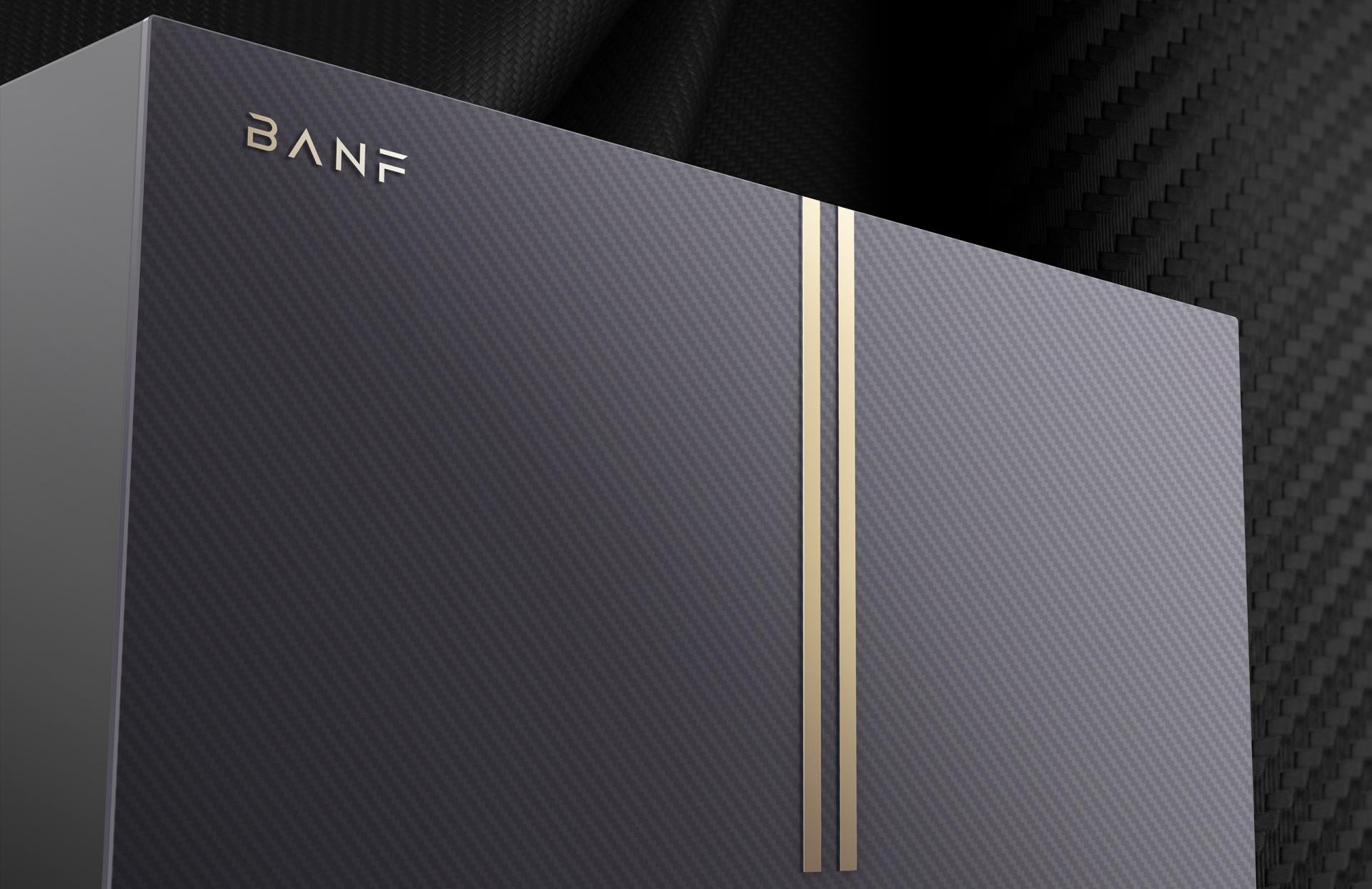 London Design Awards Winner - BANF Golden Racing Stripe Gas Water Heater