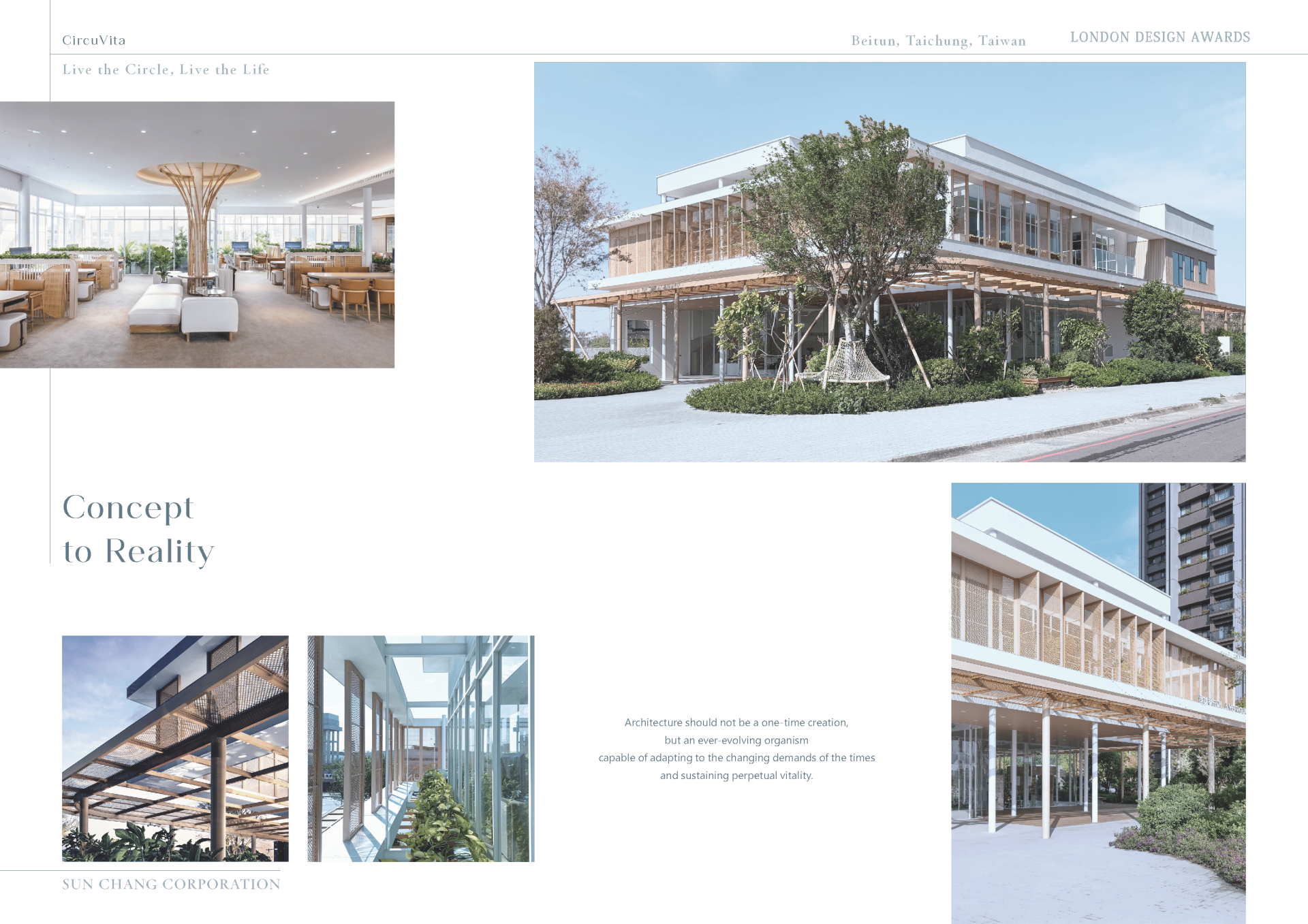London Design Awards Winner - CircuVita – Live the Circle, Live the Life