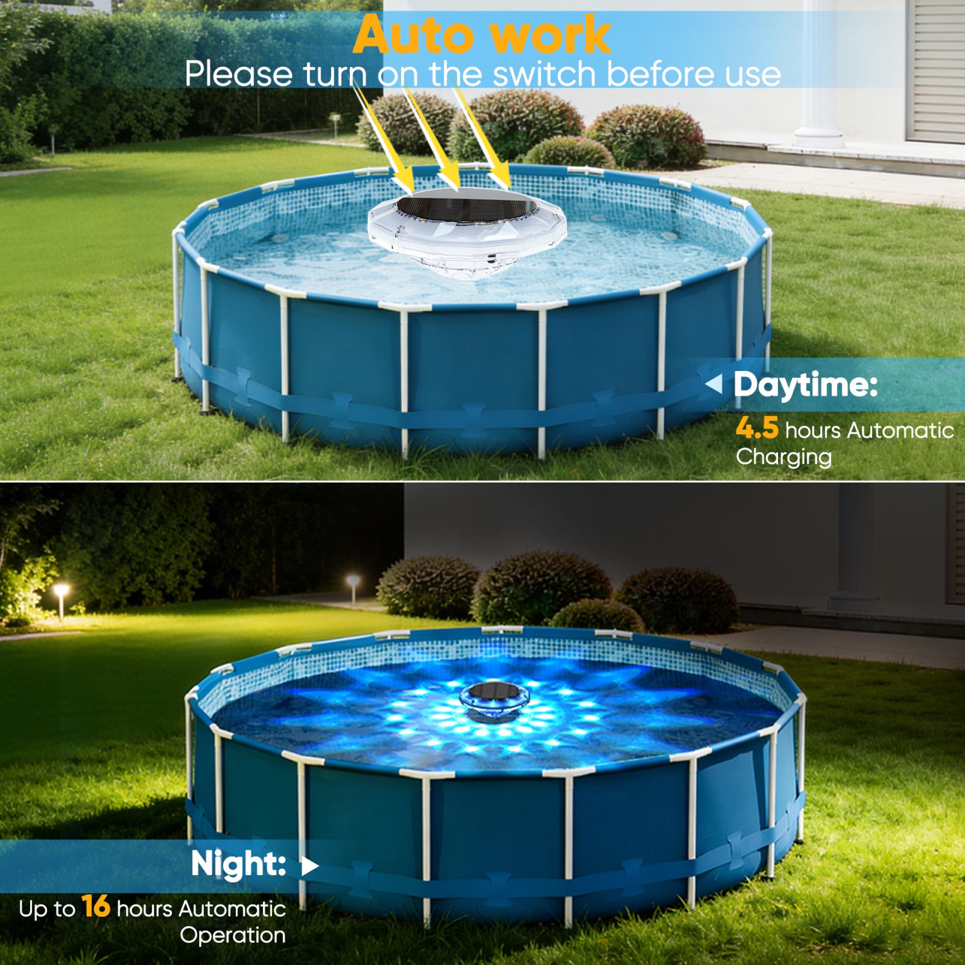 London Design Awards Winner - Solar Floating Pool Light