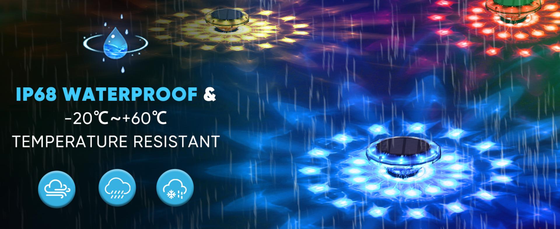 London Design Awards Winner - Solar Floating Pool Light