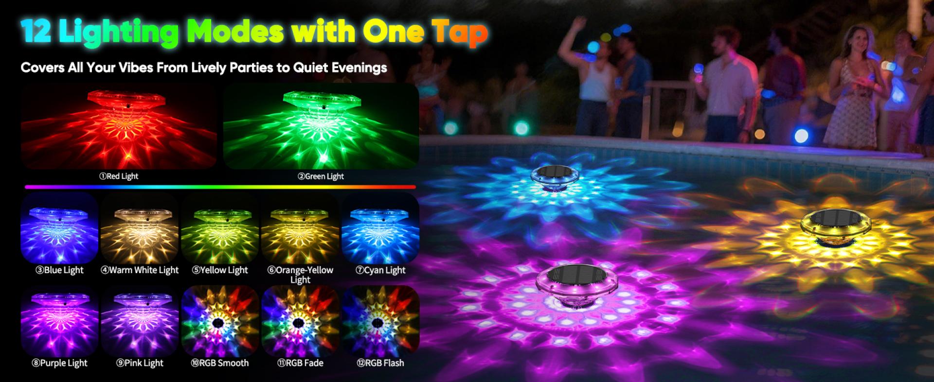 London Design Awards Winner - Solar Floating Pool Light