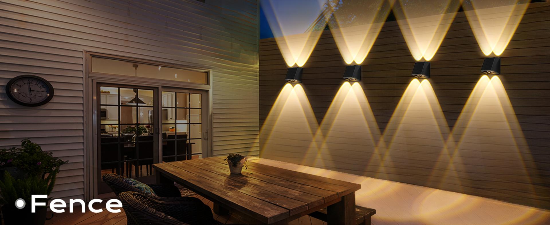 London Design Awards Winner - Solar LED Fence Light