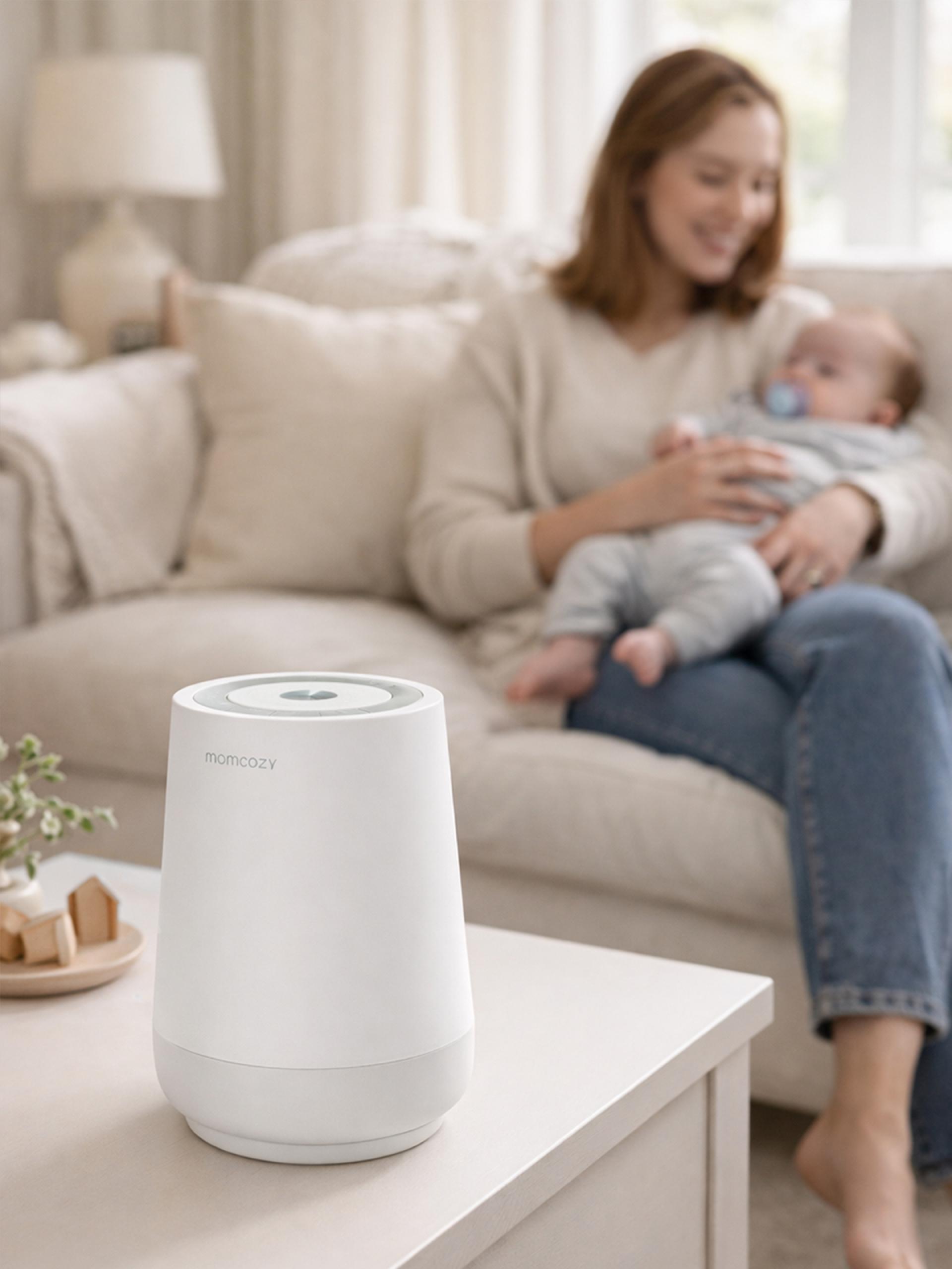London Design Awards Winner - WN08 White Noise Machine with Night Light