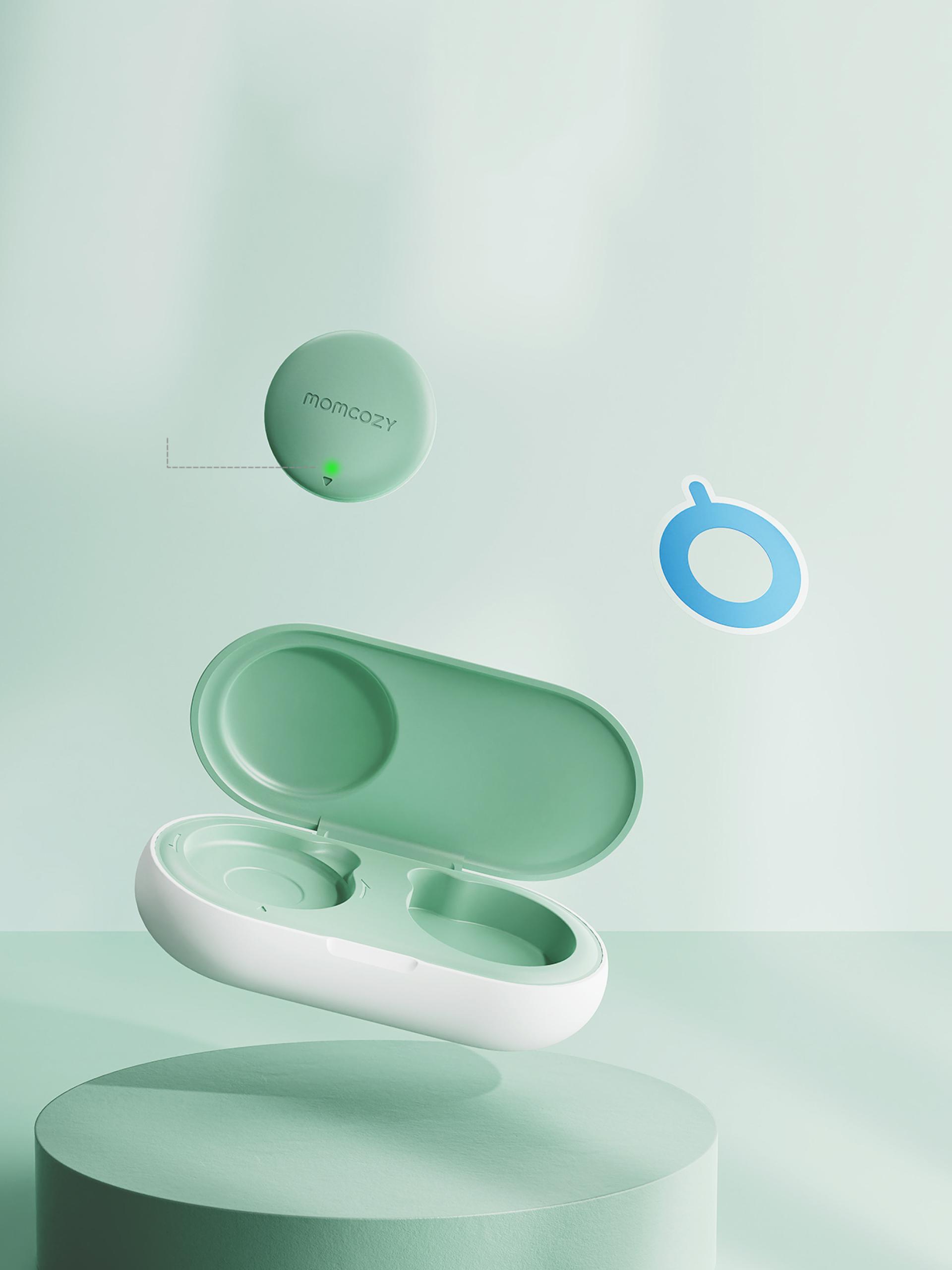 London Design Awards Winner - Momcozy Smart Wearable Thermometer 
