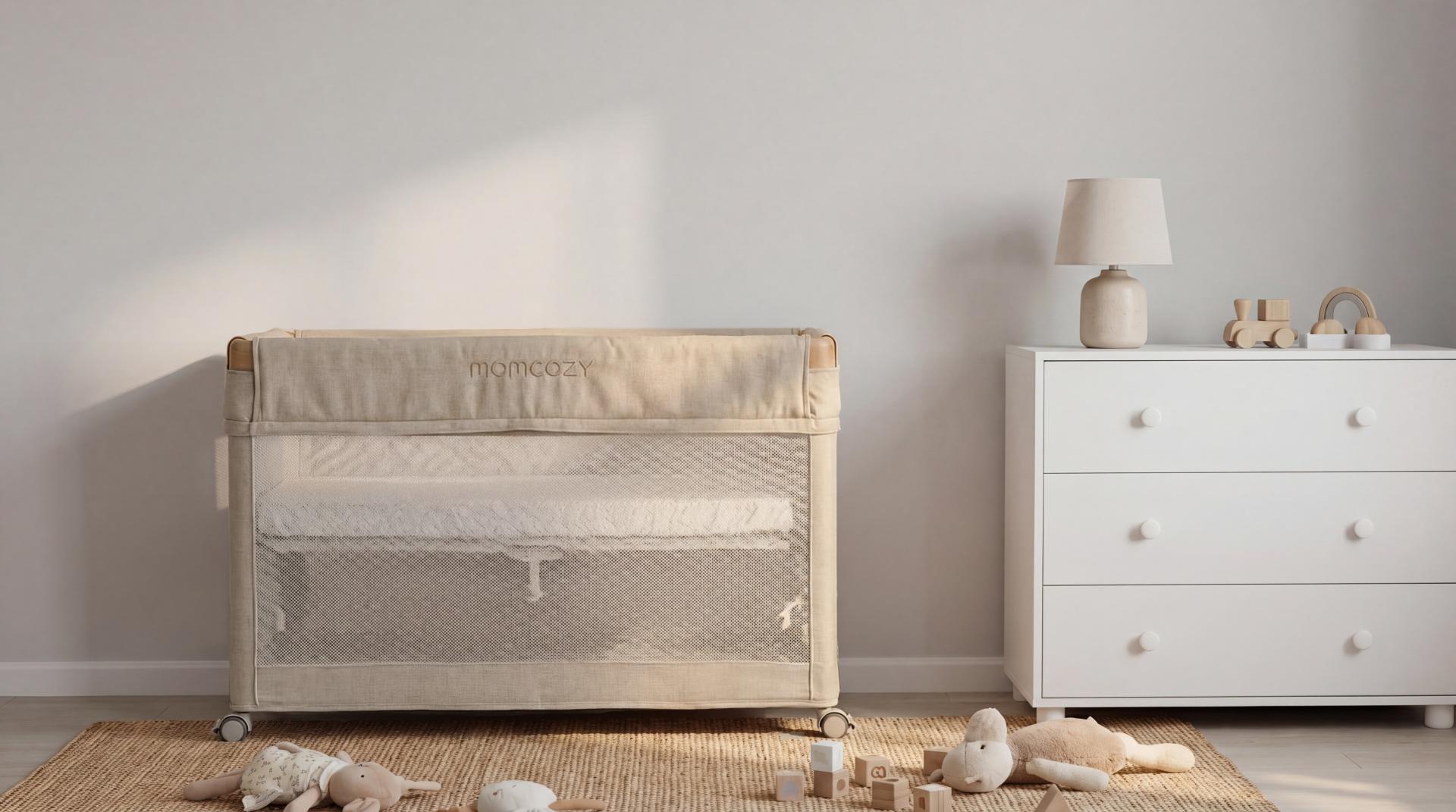 London Design Awards Winner - Momcozy All-in-One Portable Crib