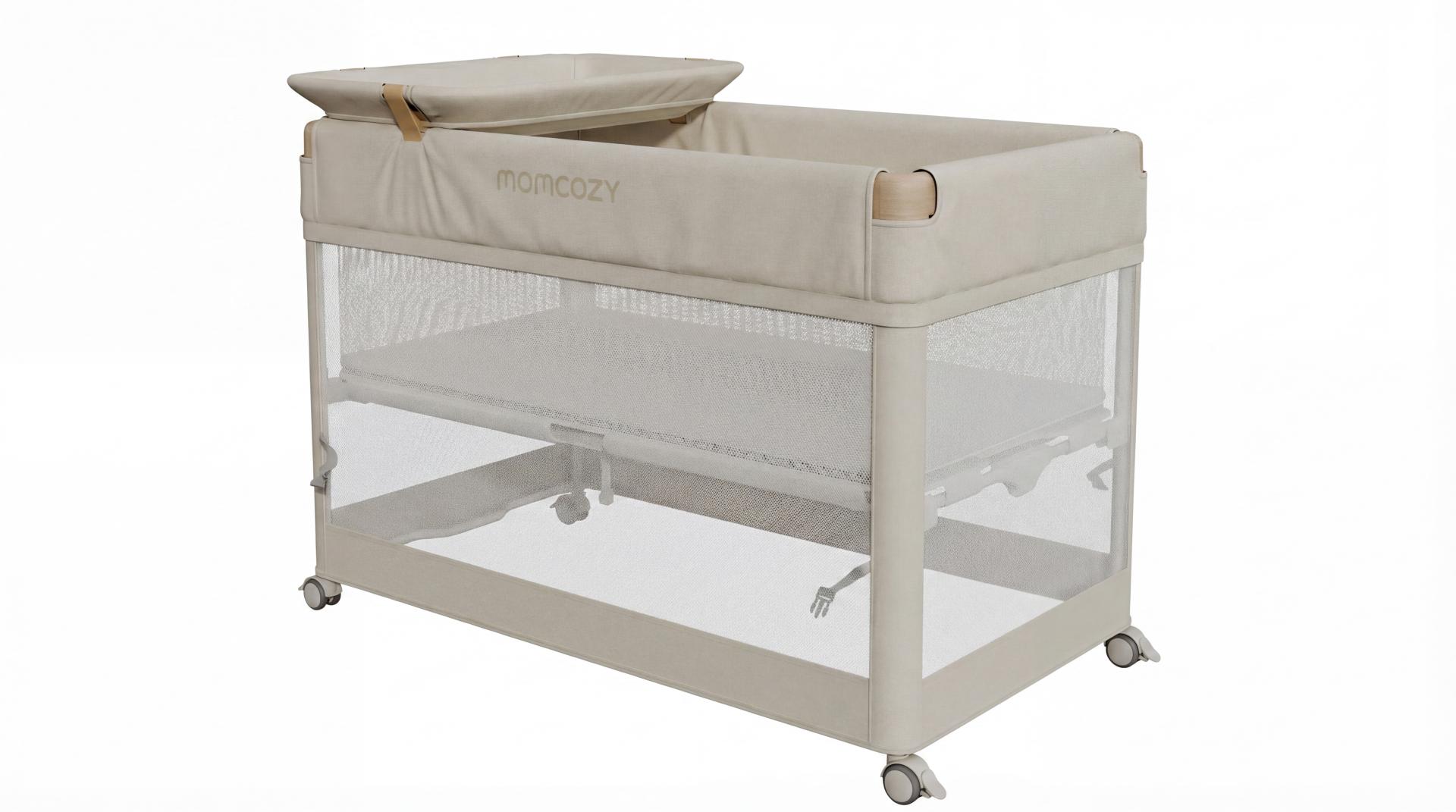 London Design Awards Winner - Momcozy All-in-One Portable Crib