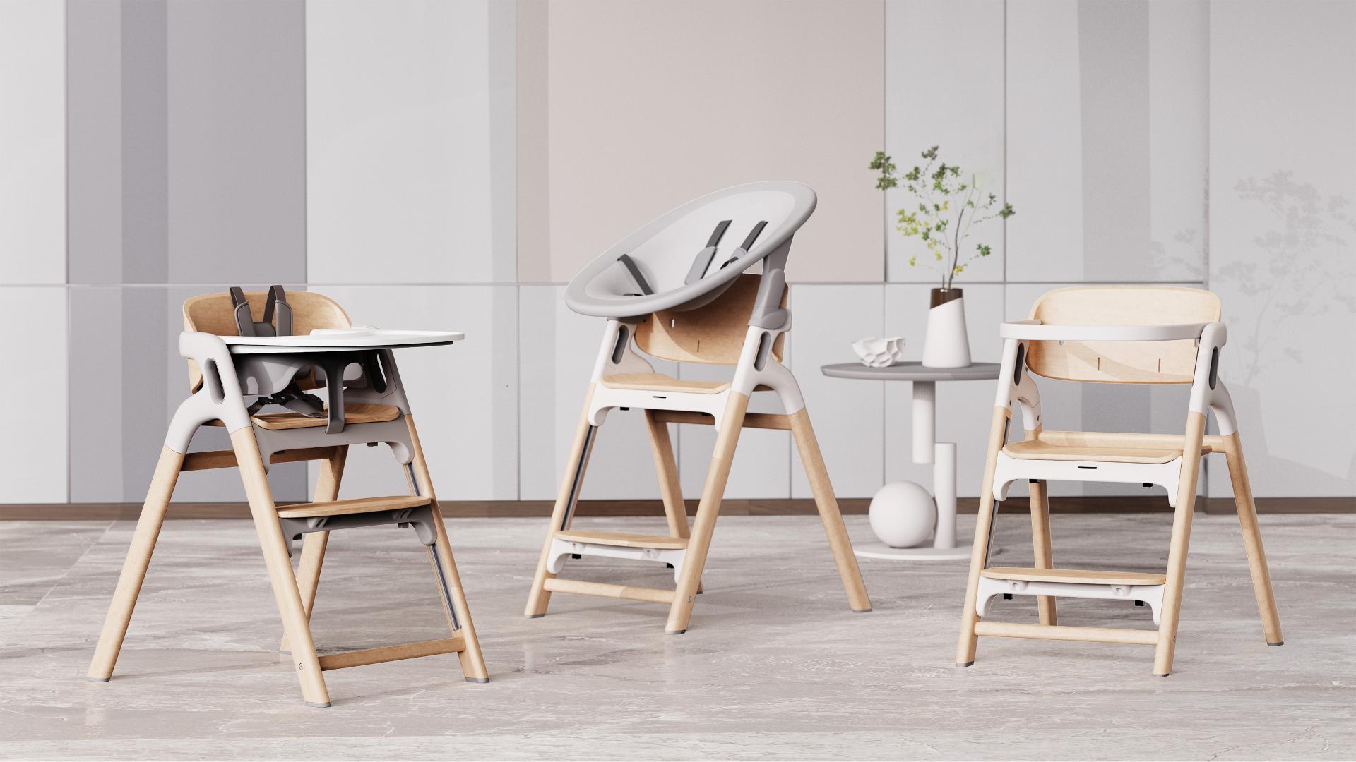 London Design Awards Winner - Grow-With-Me Kids High Chair
