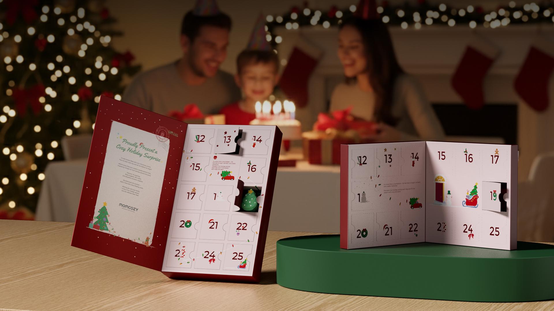 London Design Awards Winner - Christmas Surprise Bath Ball Packaging Series