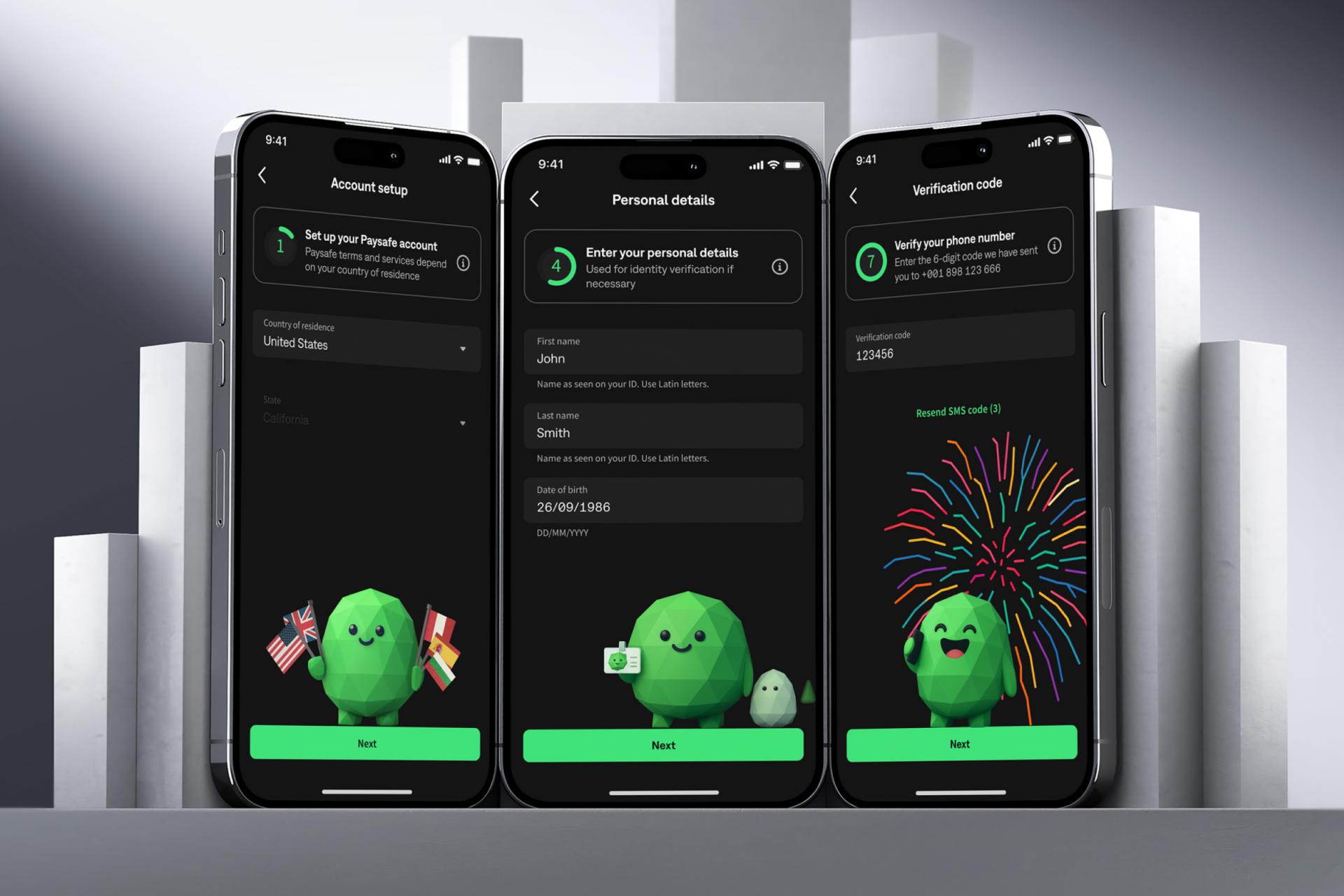 London Design Awards Winner - PaySpot White-Label Wallet MVP (iOS & Android)