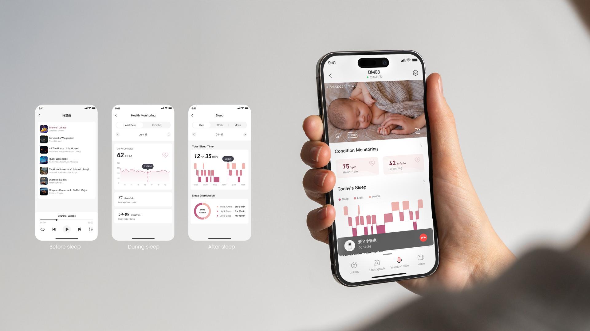 London Design Awards Winner - Smart Crib APP