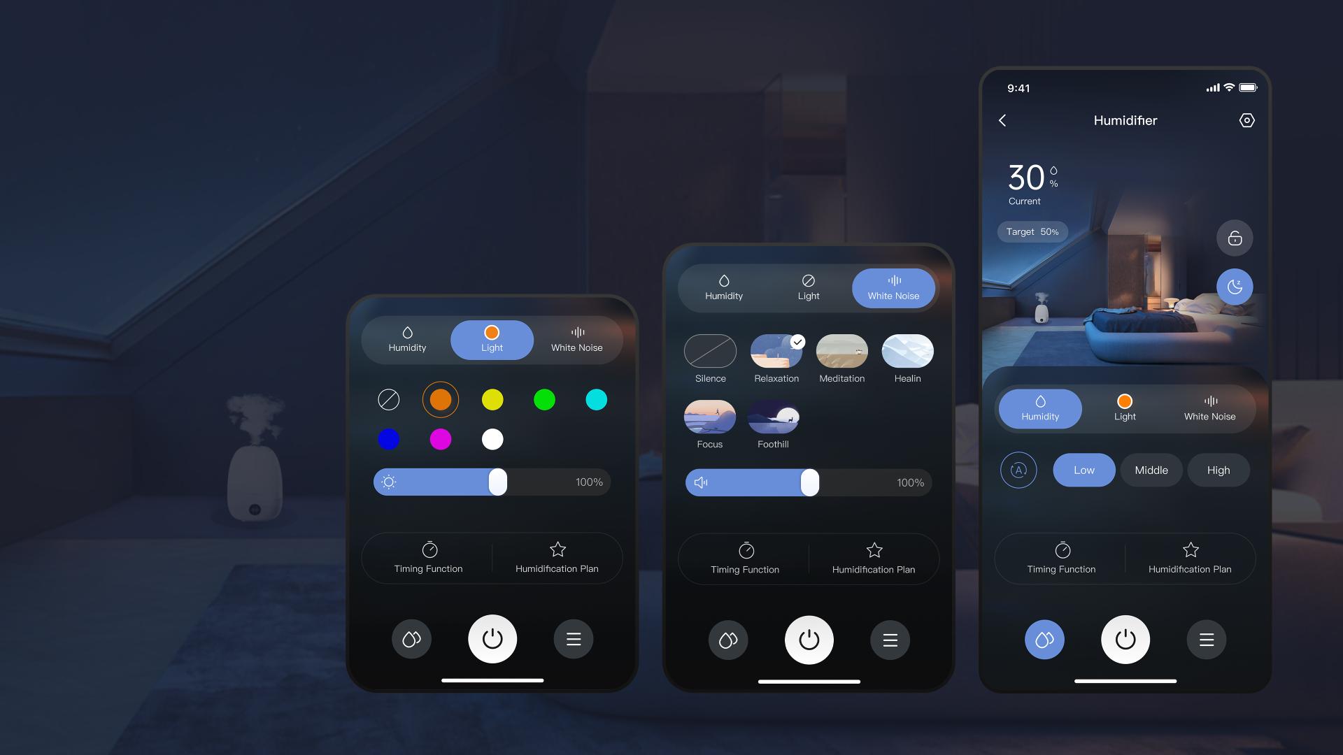 London Design Awards Winner - Humidifier App